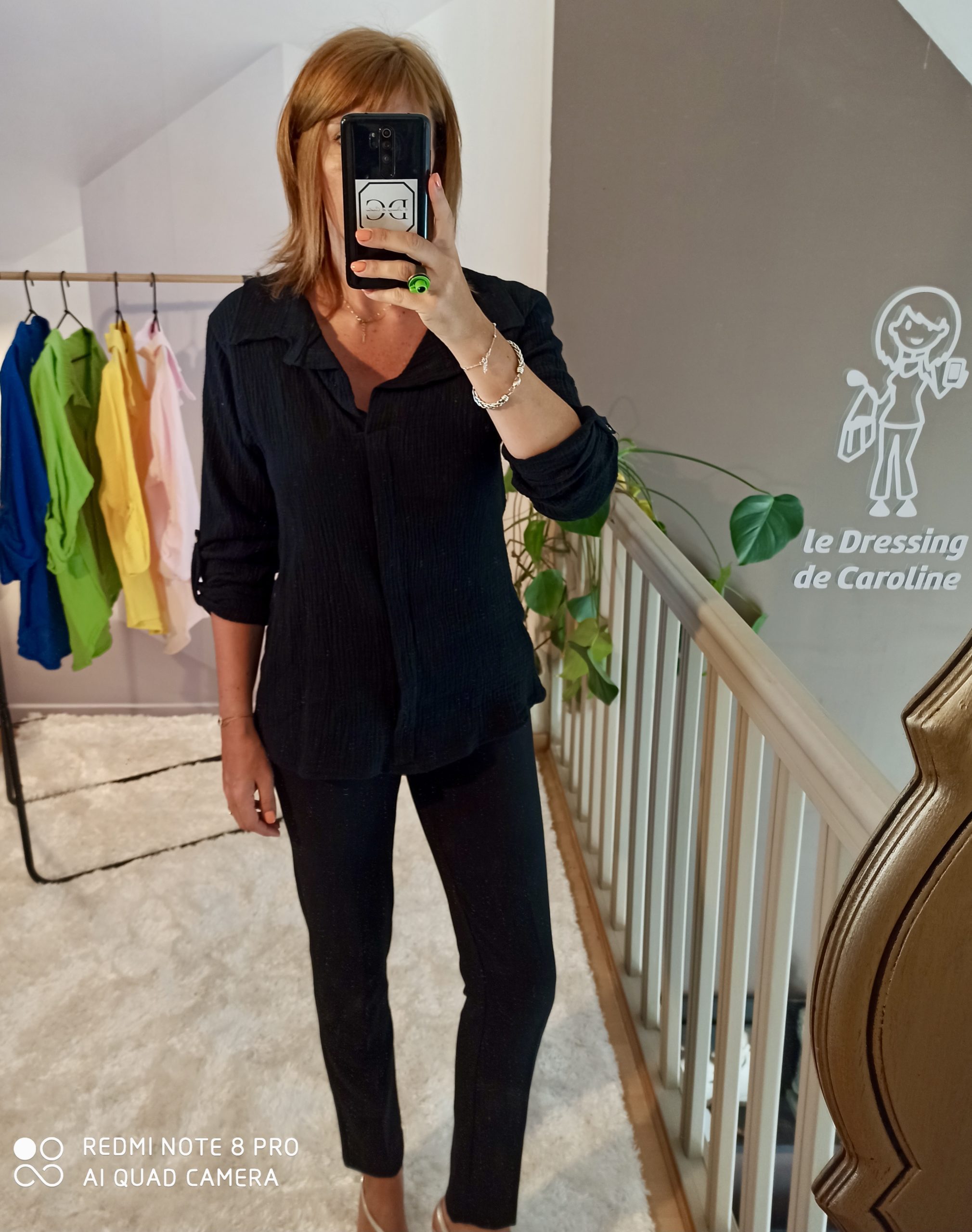 Blouse Chemise Noire