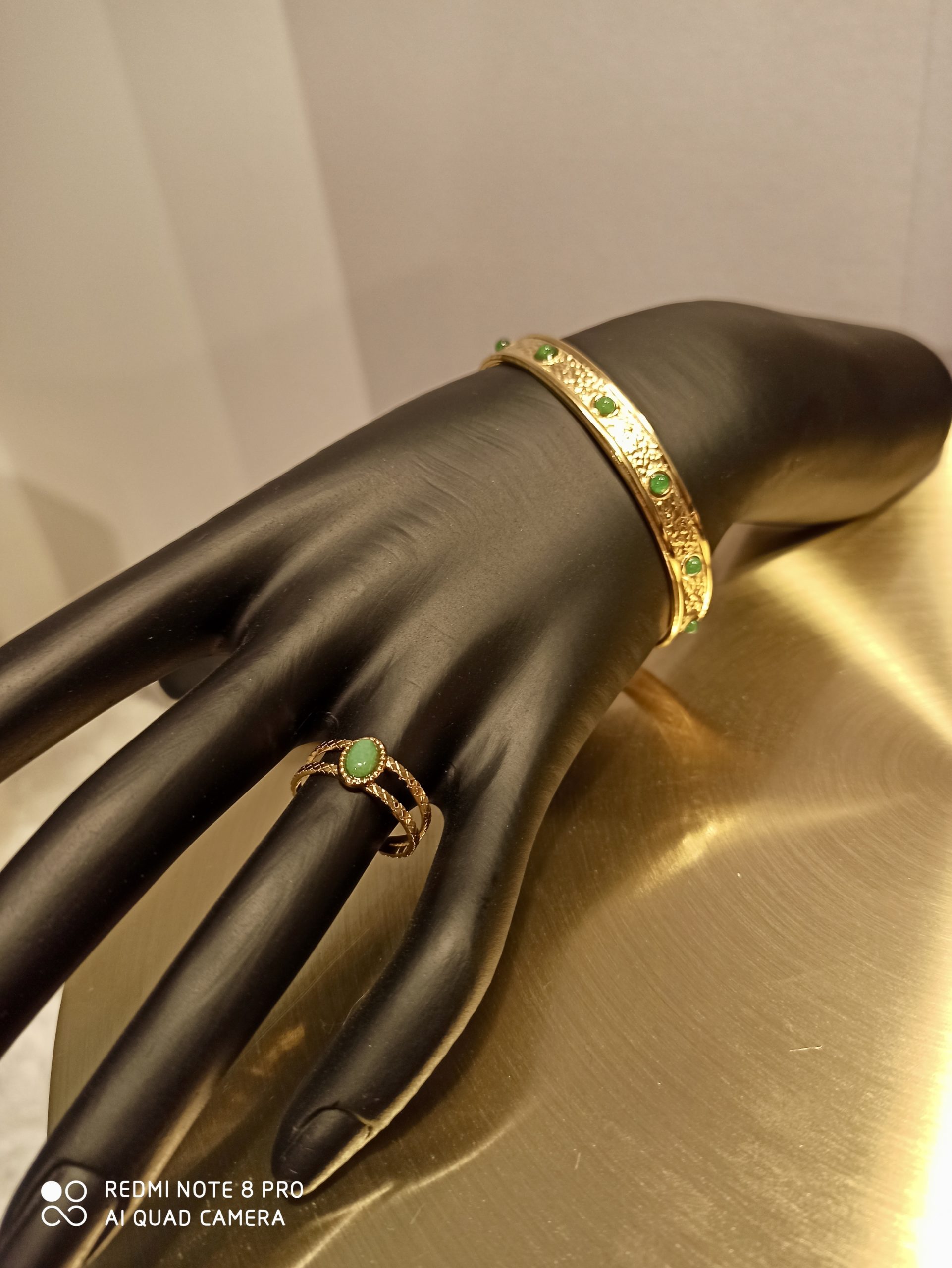 Bracelet Néfertiti Vert – Image 4