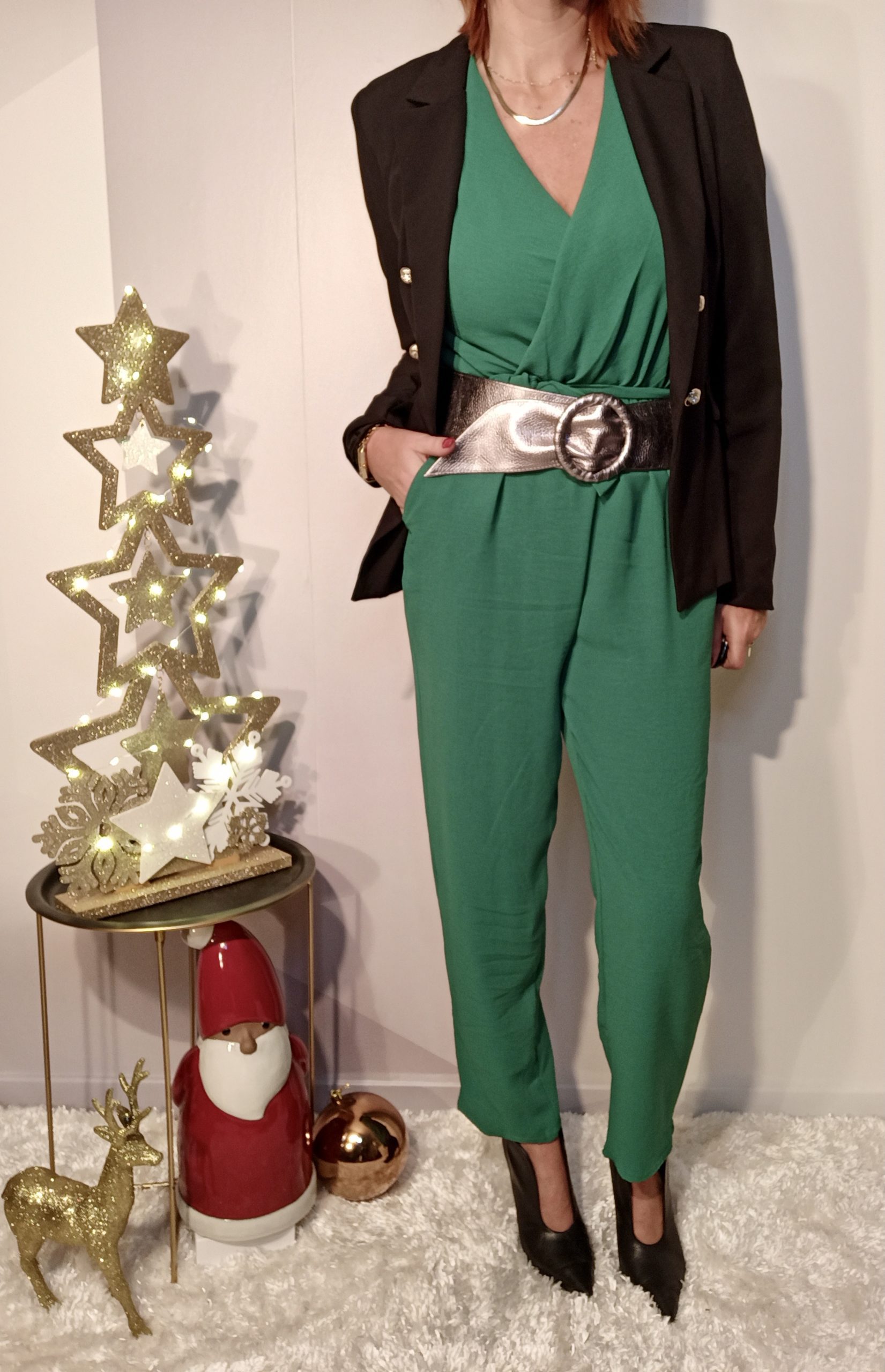 Combinaison Cache-Coeur Vert – Image 3