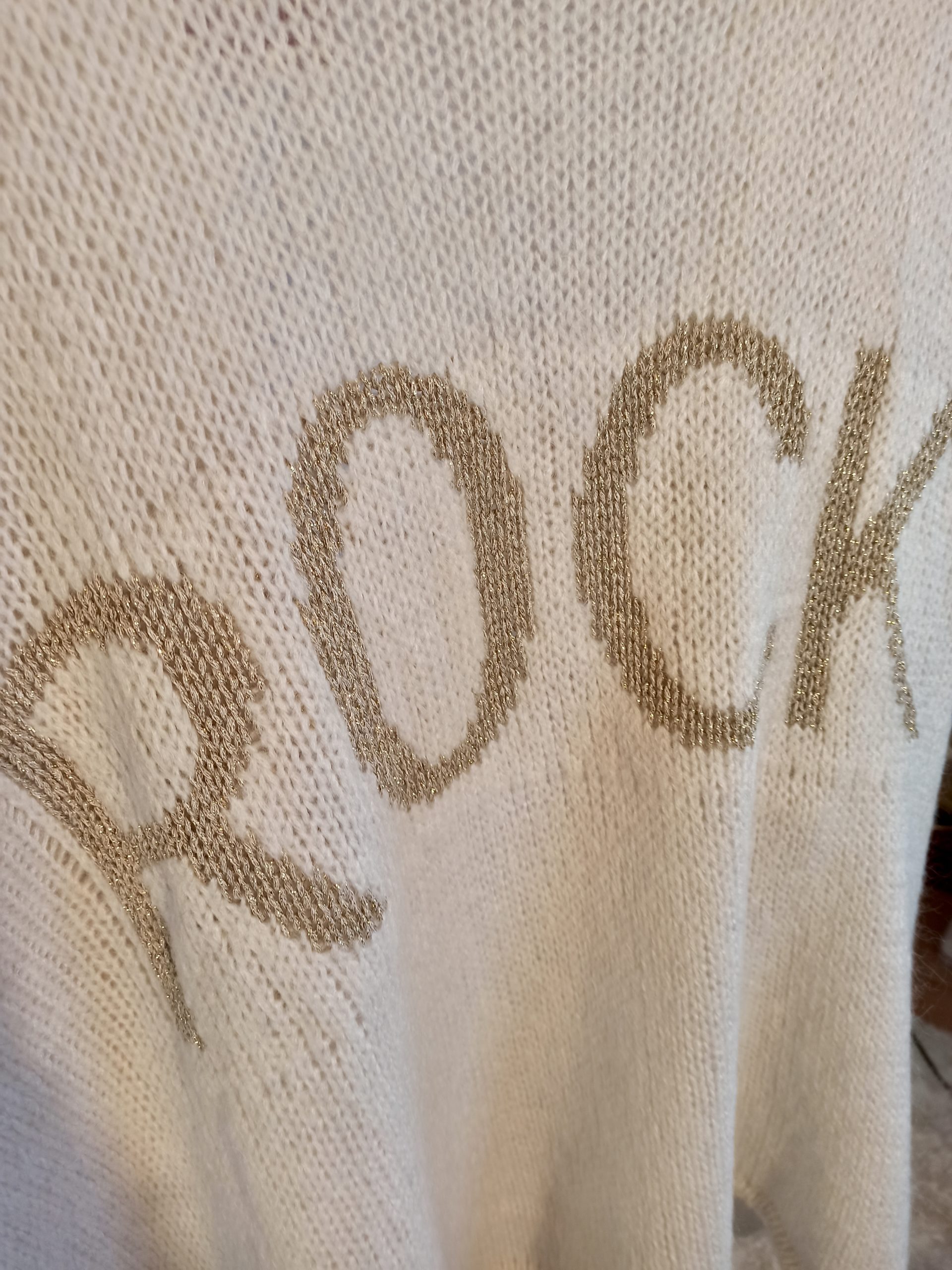 Gilet Long Rock Ecru – Image 5