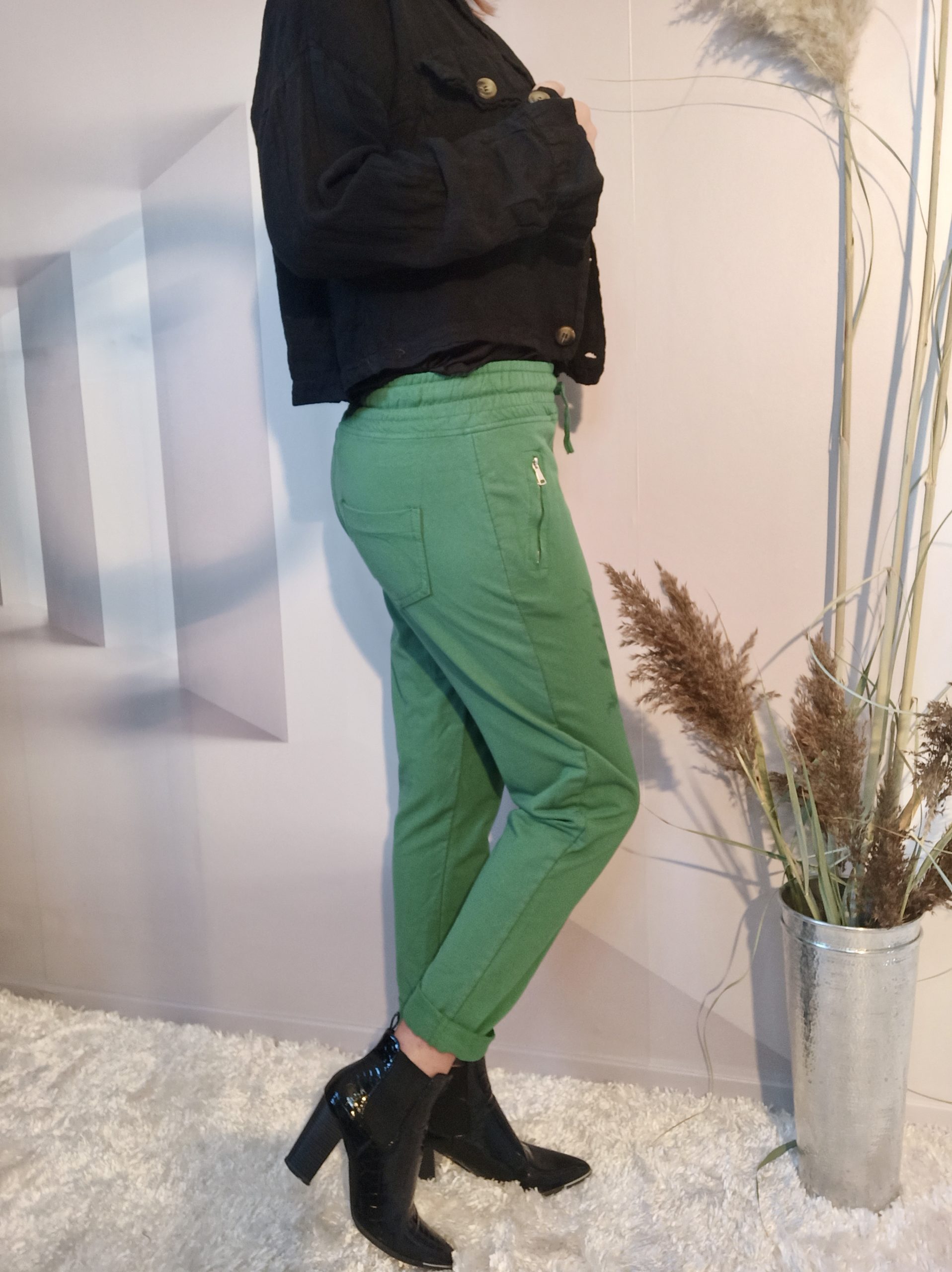 Pantalon Jog Vert – Image 3