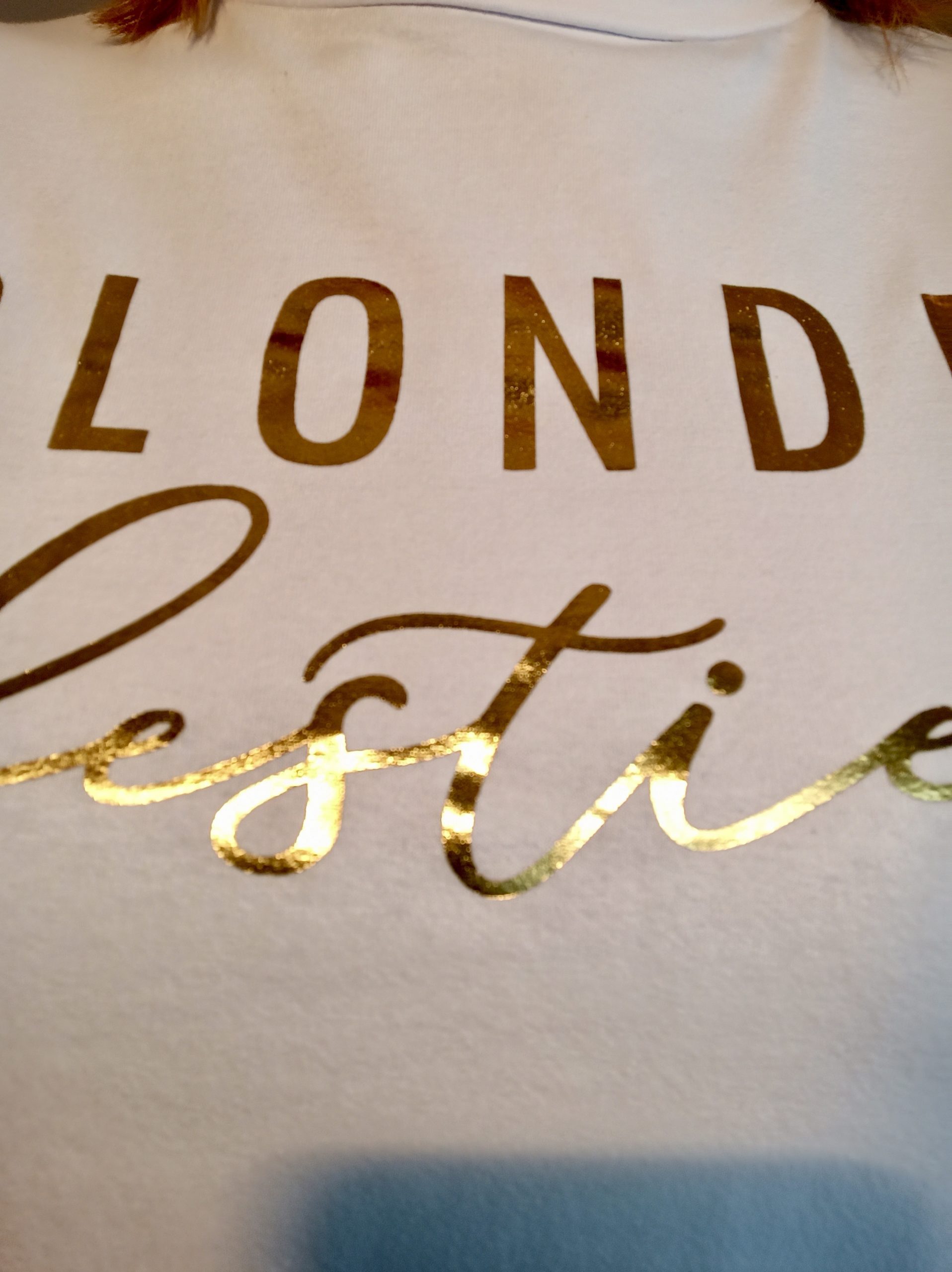 Tshirt Blonde Blanc – Image 4