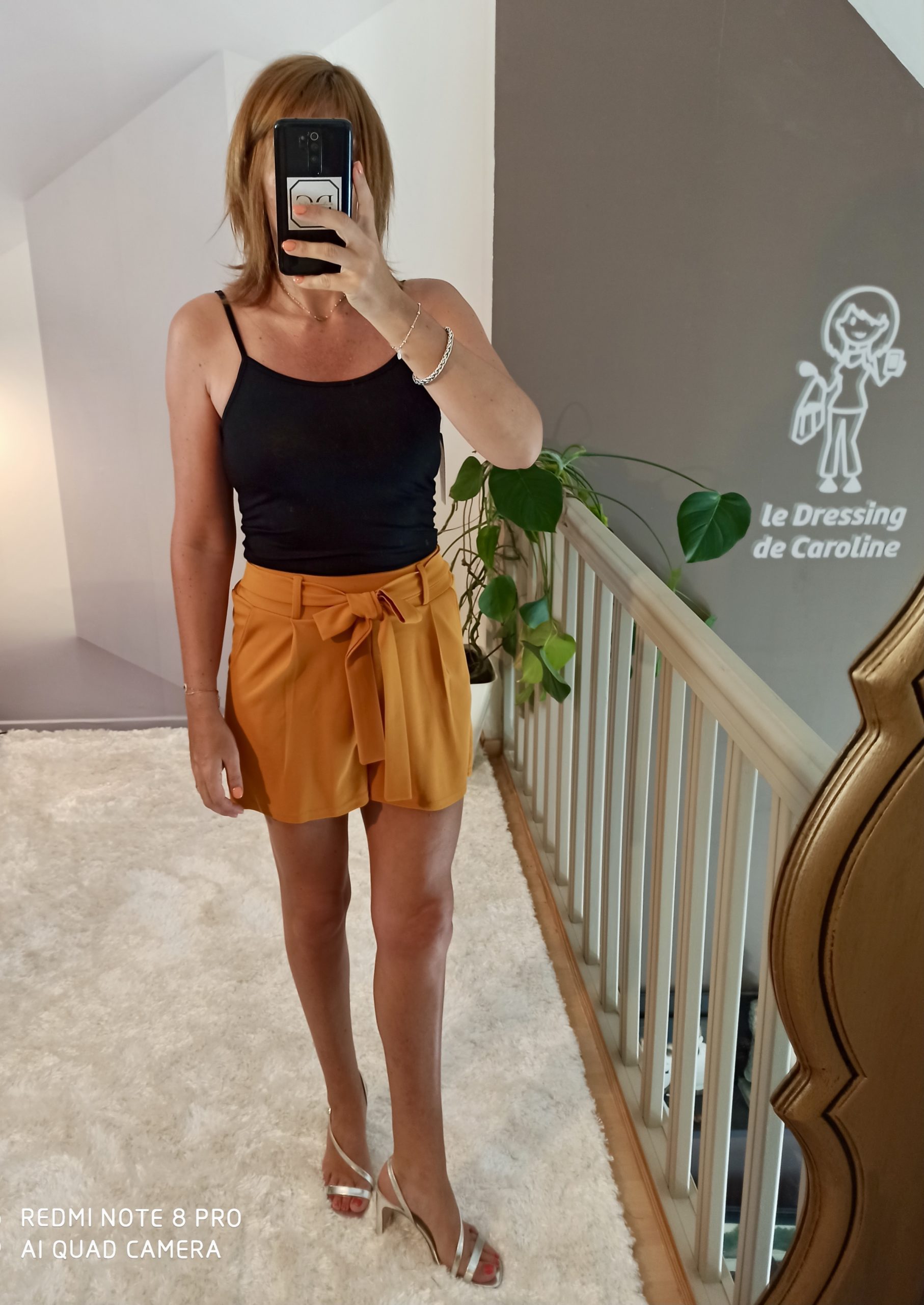 Short Nœud Moutarde