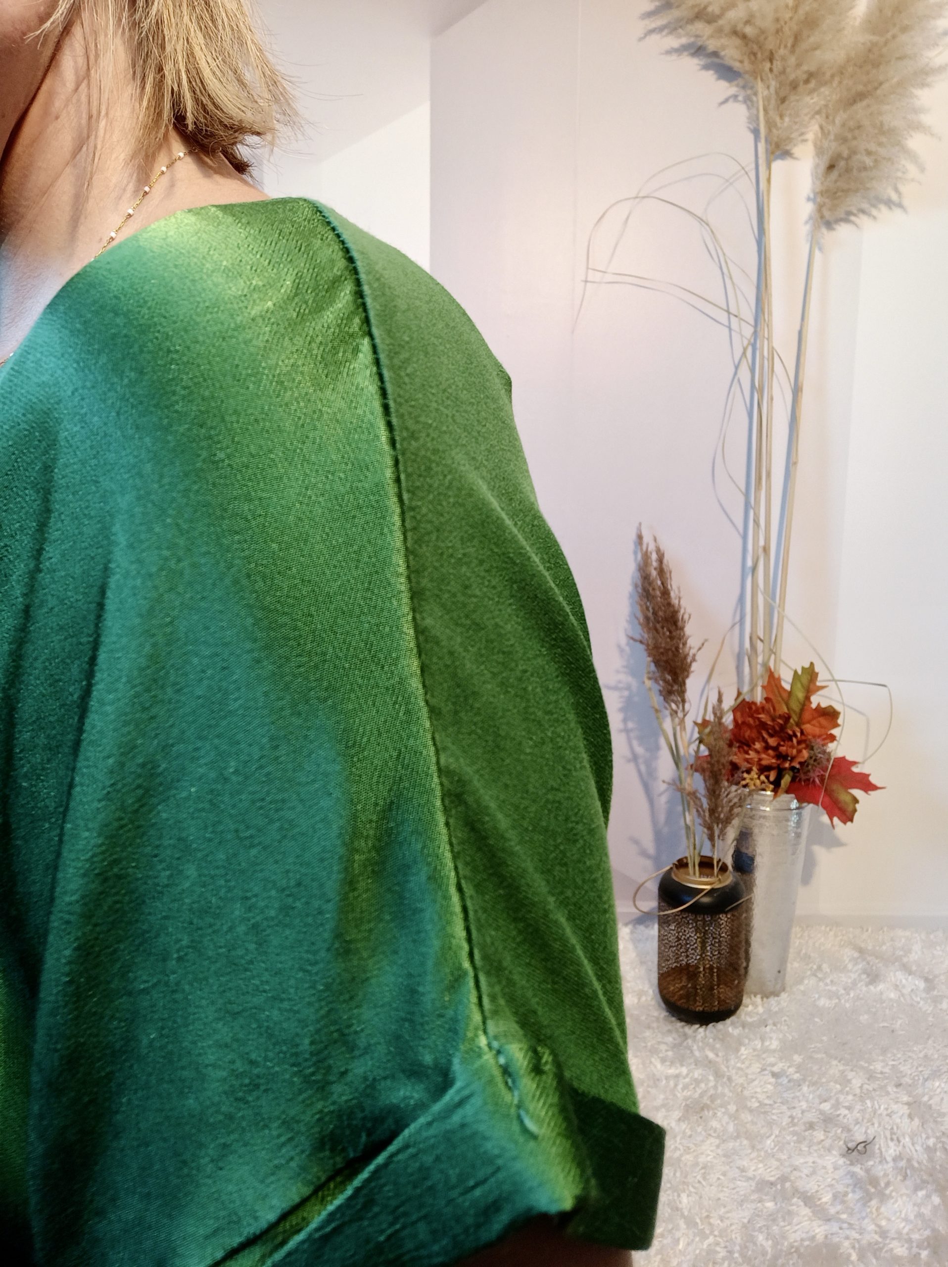 Top Satin Vert – Image 5