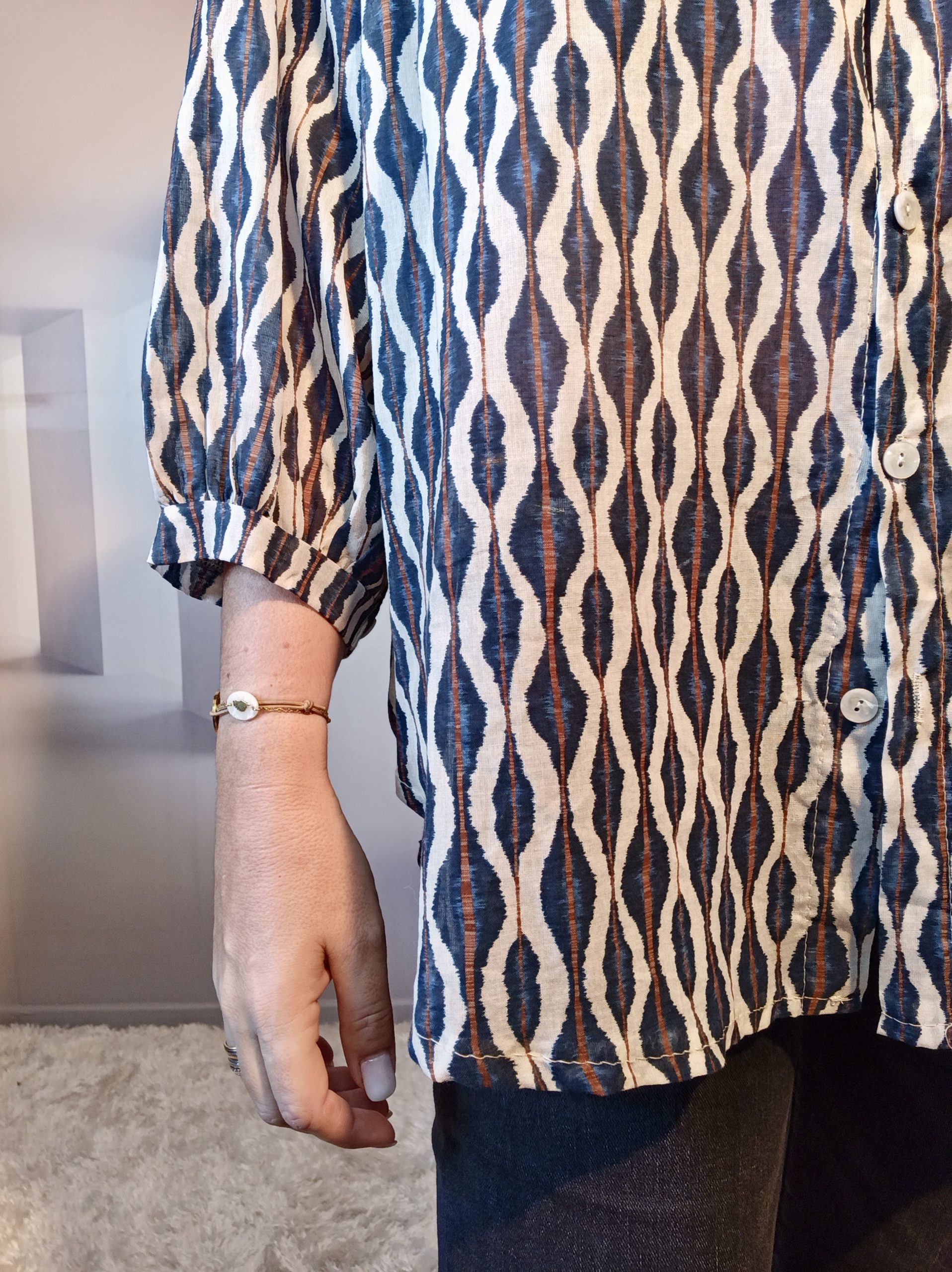 Chemise Large bleu – Image 5