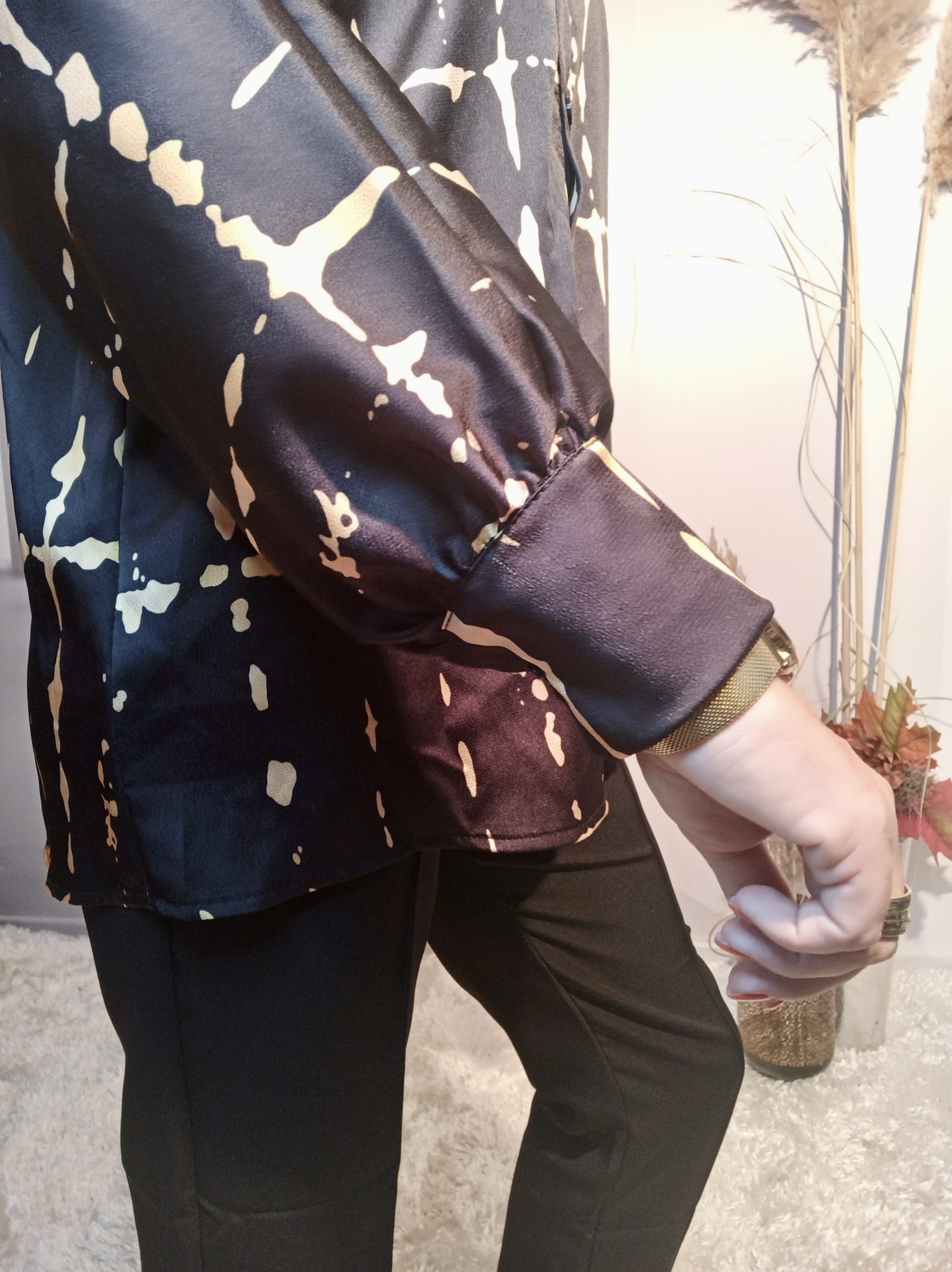 Chemise Imprimée Noir – Image 6