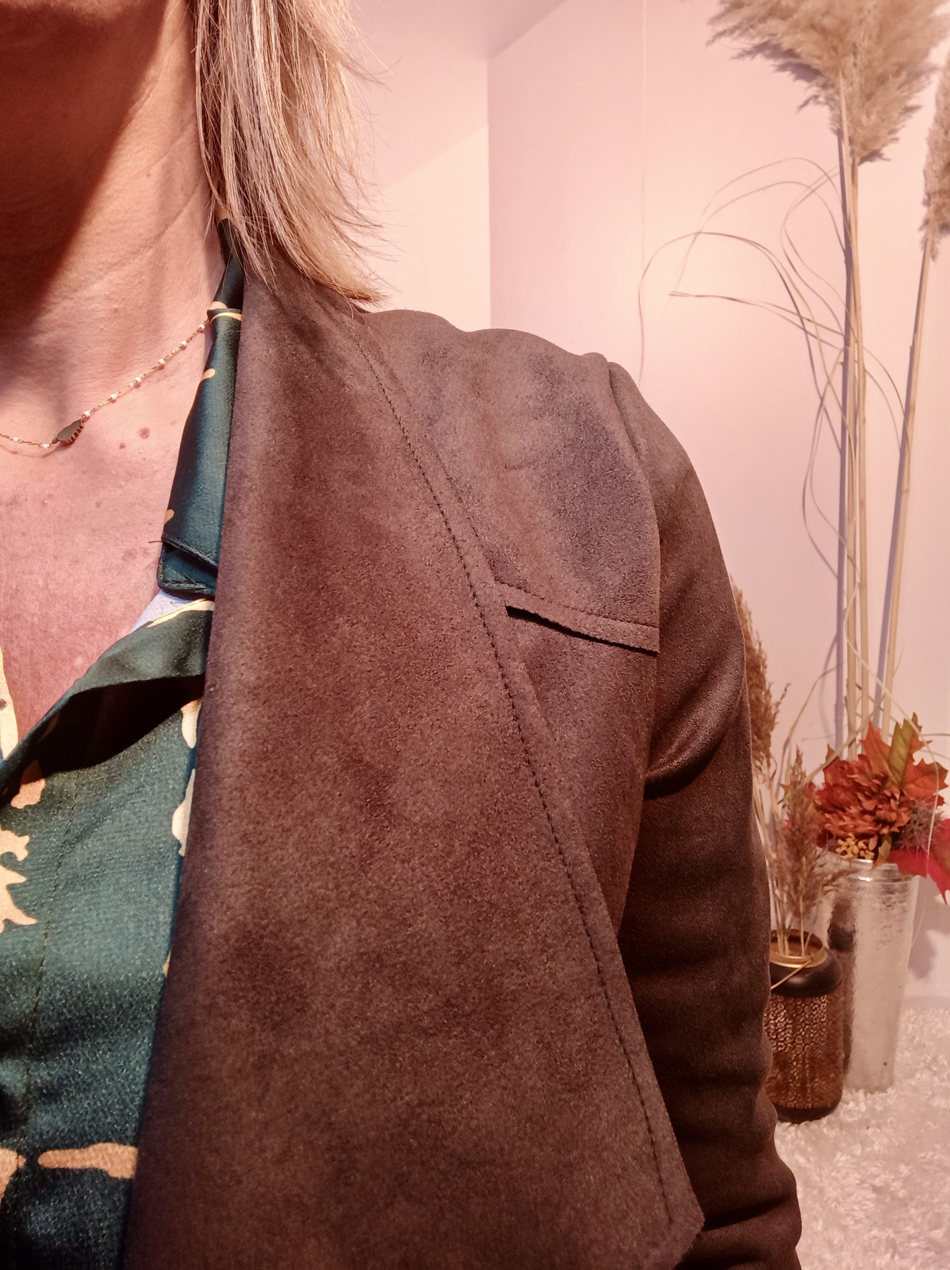 Perfecto Suédine Kaki – Image 2