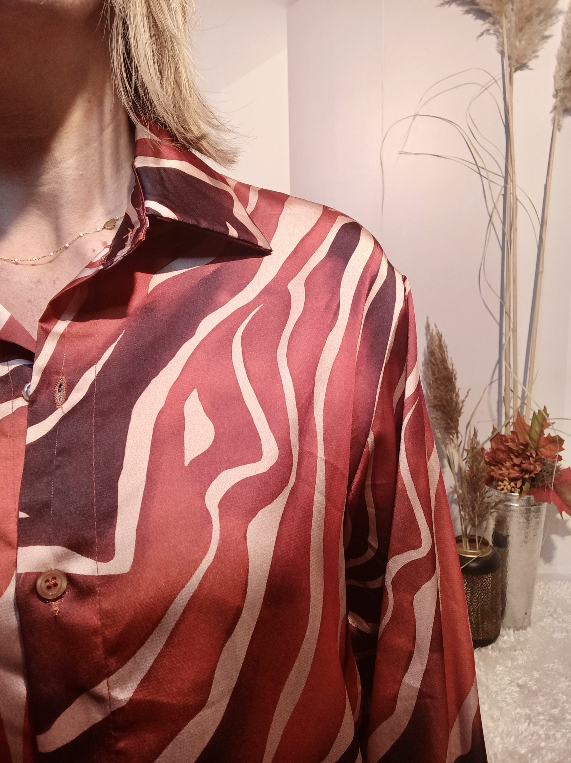 Chemise Asymétrique Animale – Image 4