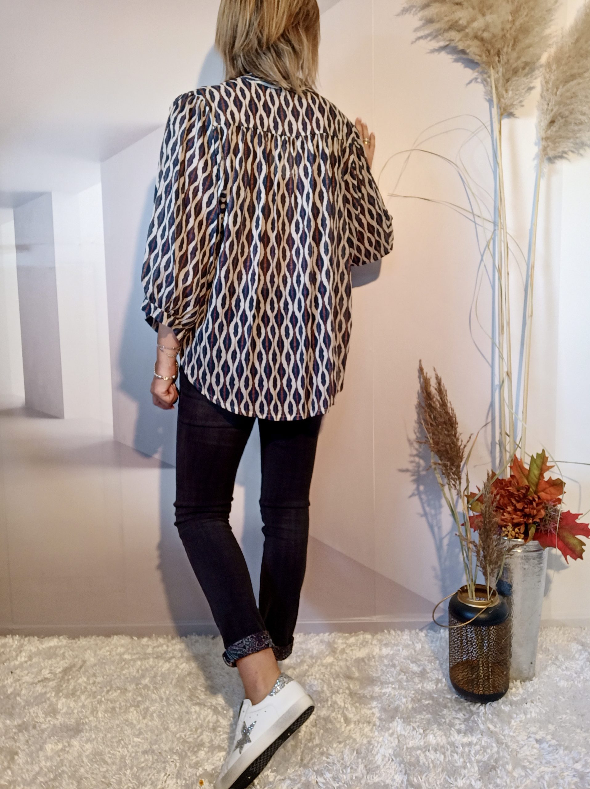 Chemise Large bleu – Image 3