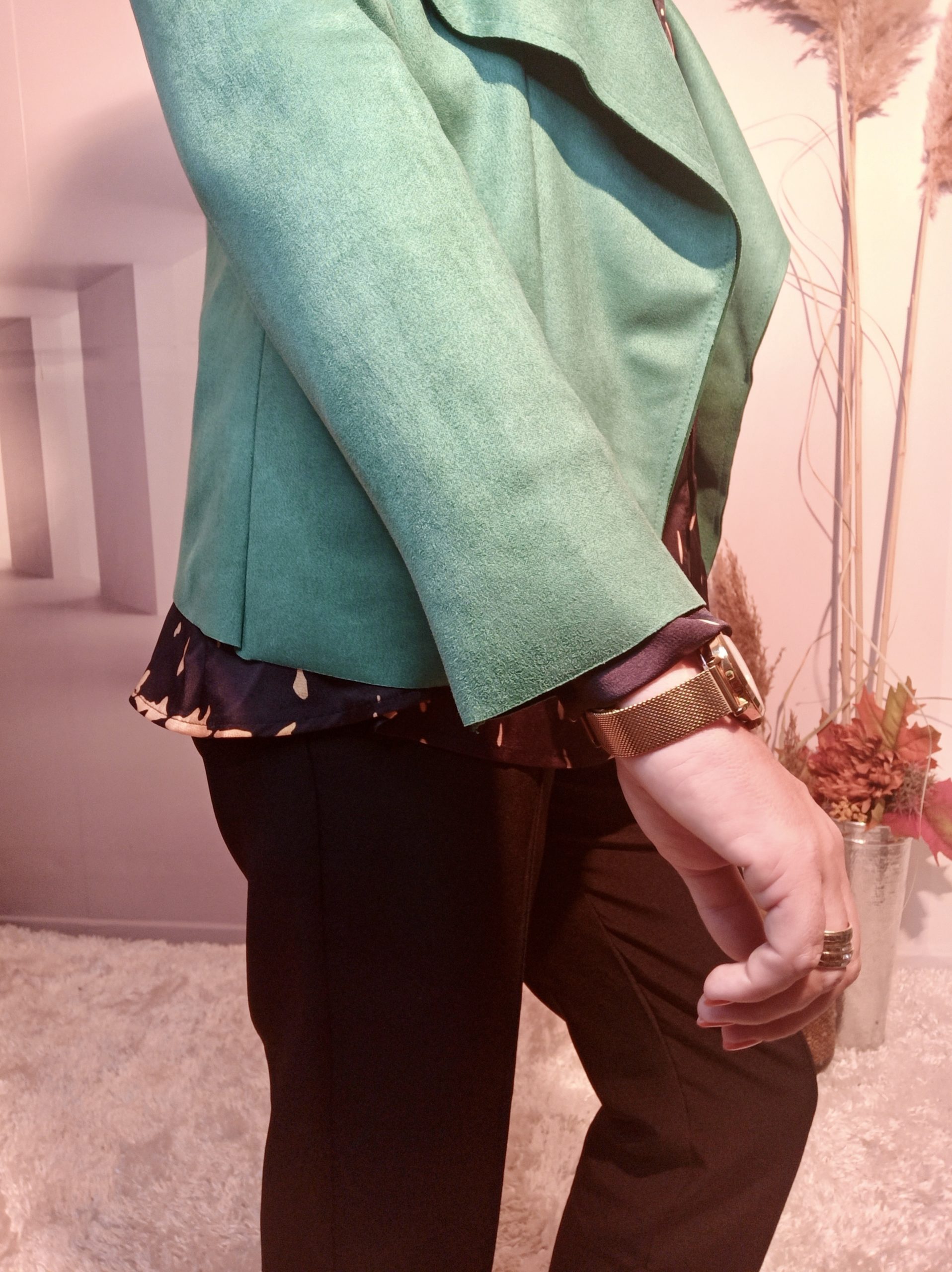 Perfecto Suédine Vert – Image 3