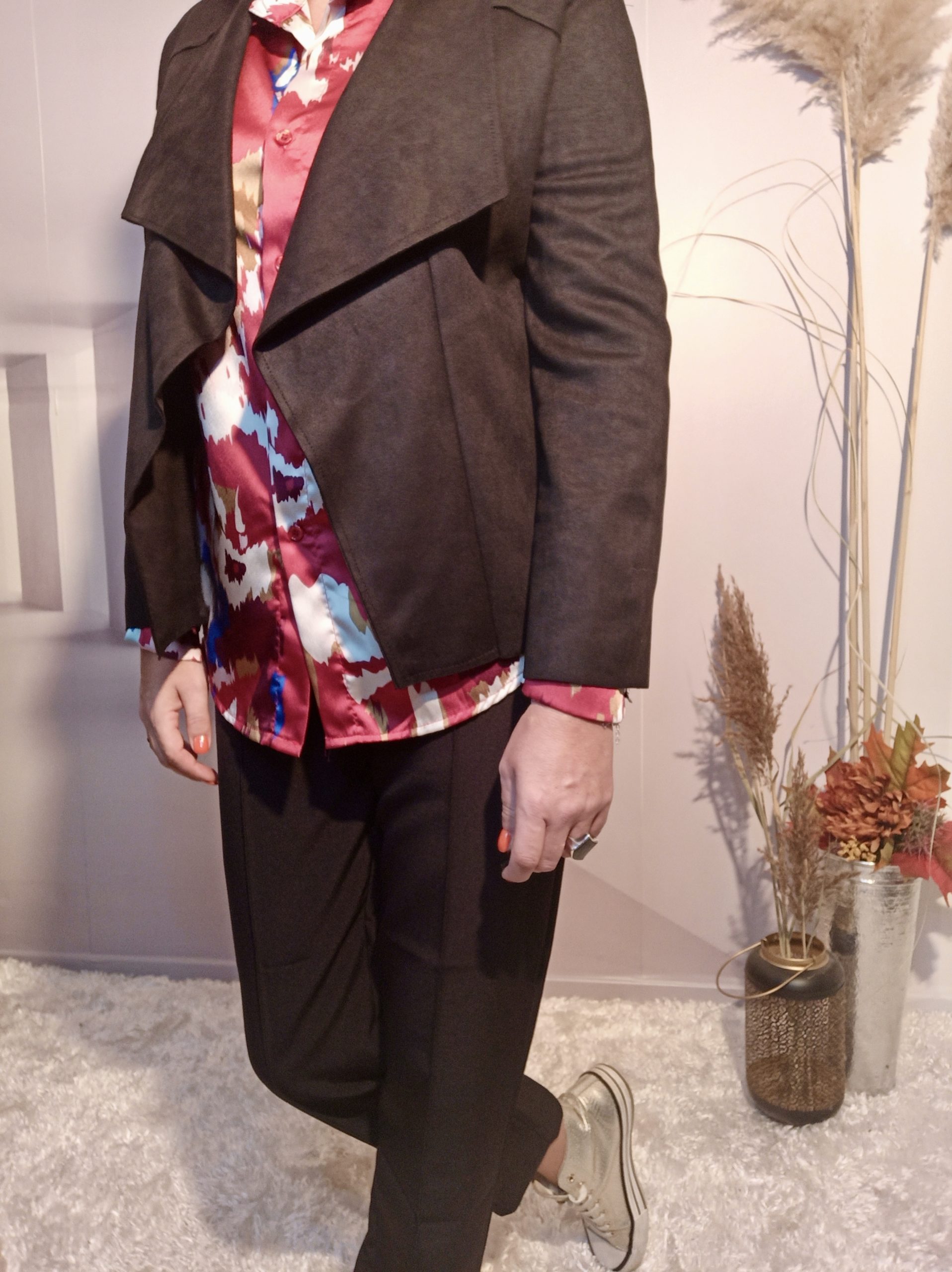 Perfecto Suédine Noir – Image 3