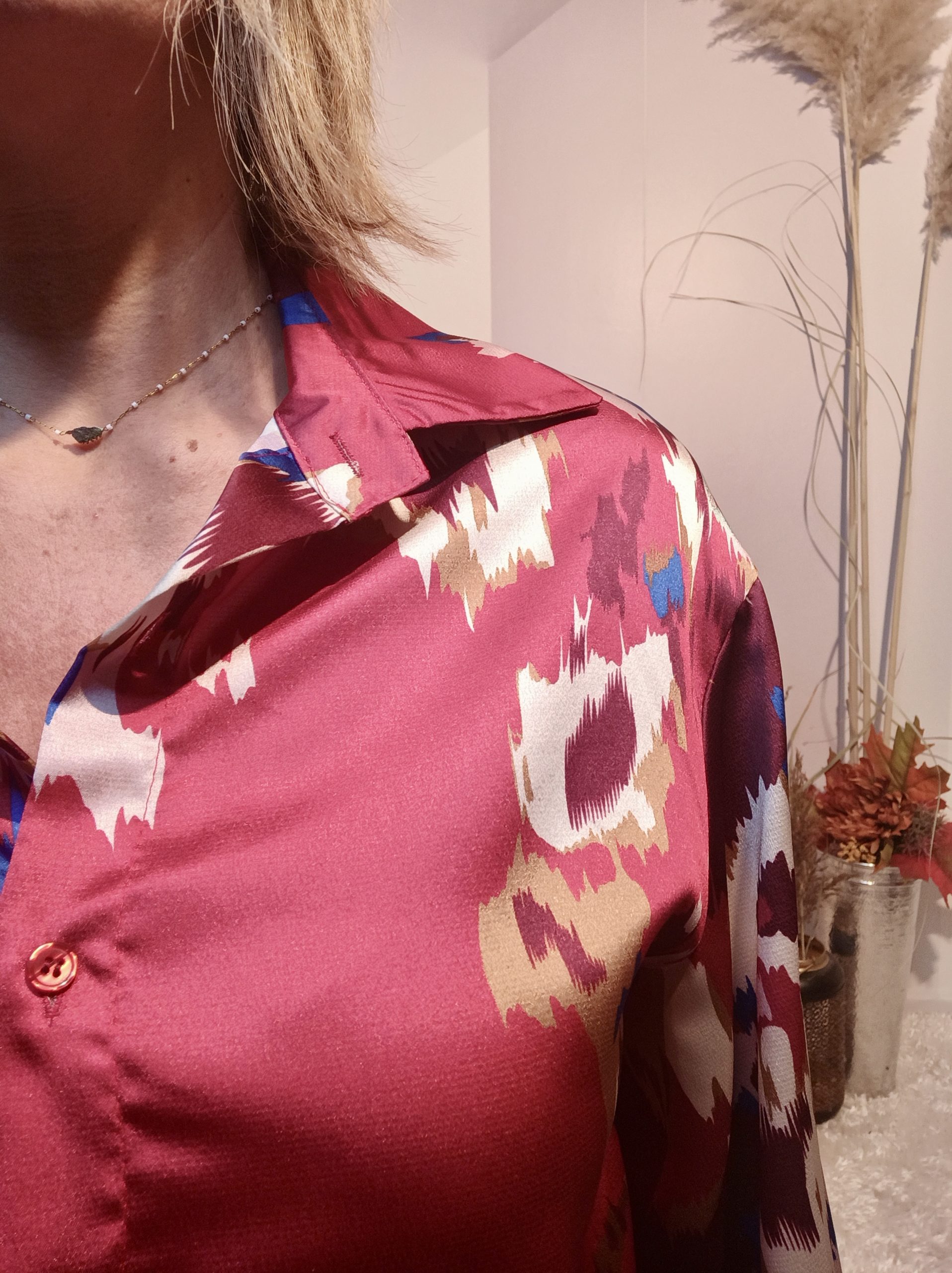 Chemise Asymétrique Peinture – Image 5