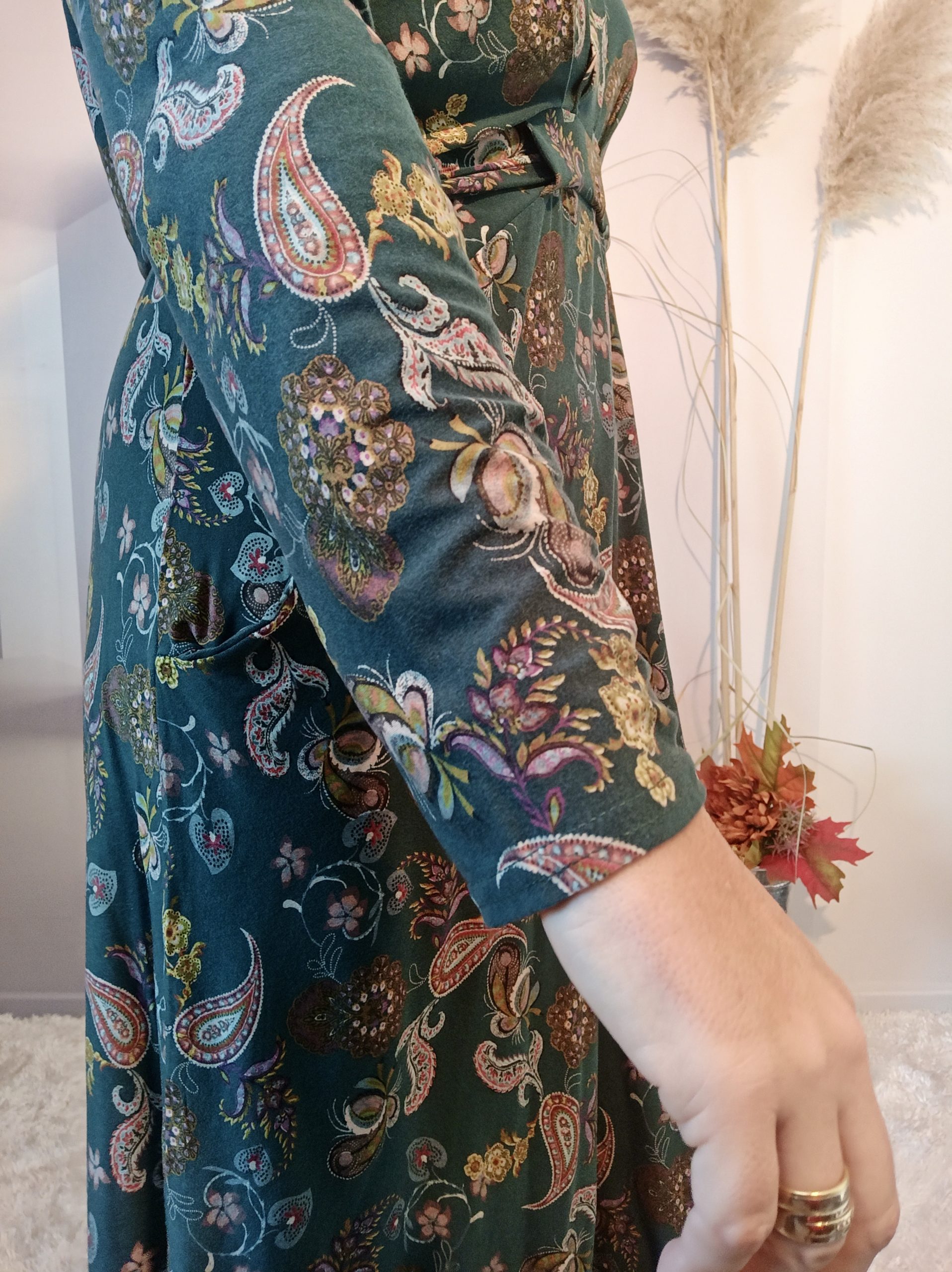 Robe Midi Vert – Image 6