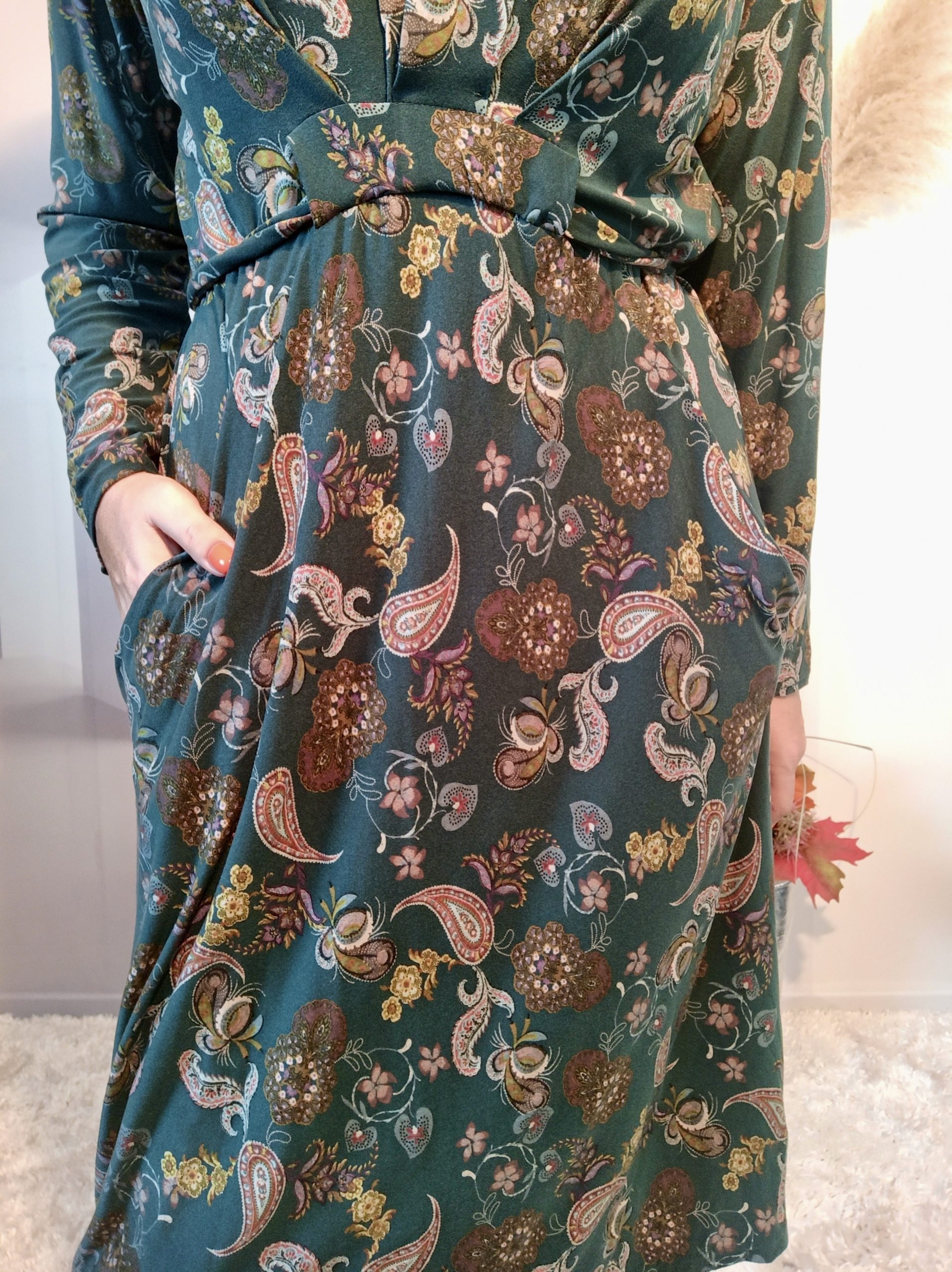 Robe Midi Vert – Image 5
