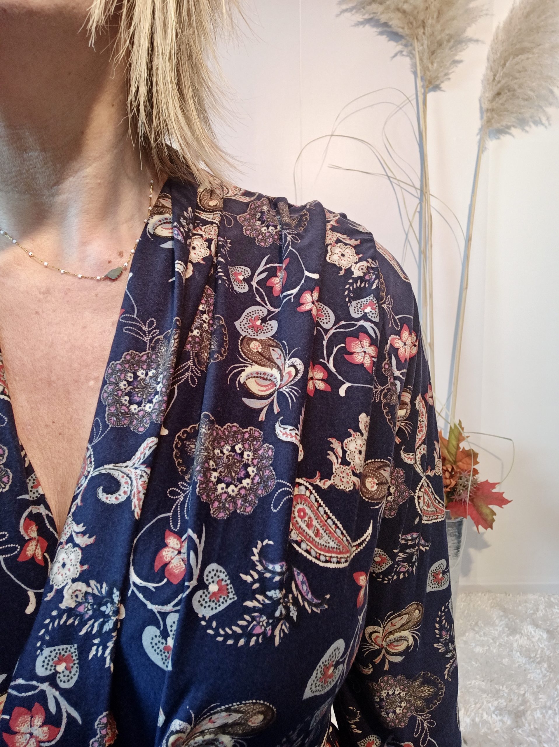 Robe Midi Bleu – Image 4