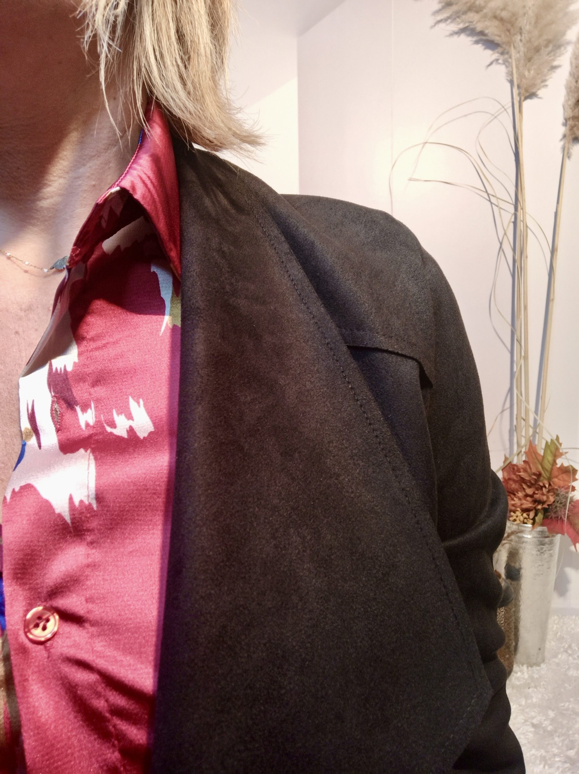 Perfecto Suédine Noir – Image 2