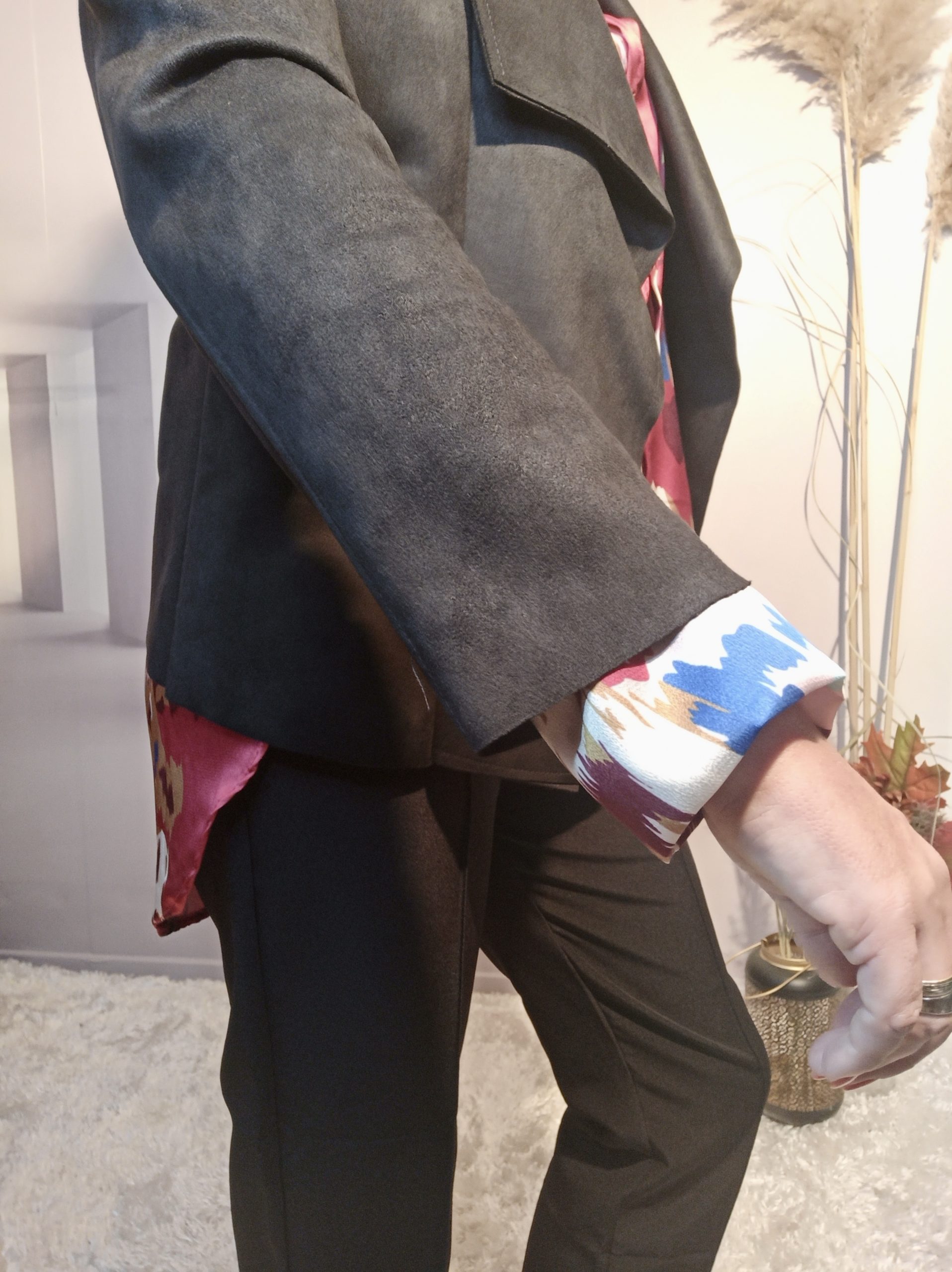 Perfecto Suédine Noir – Image 5