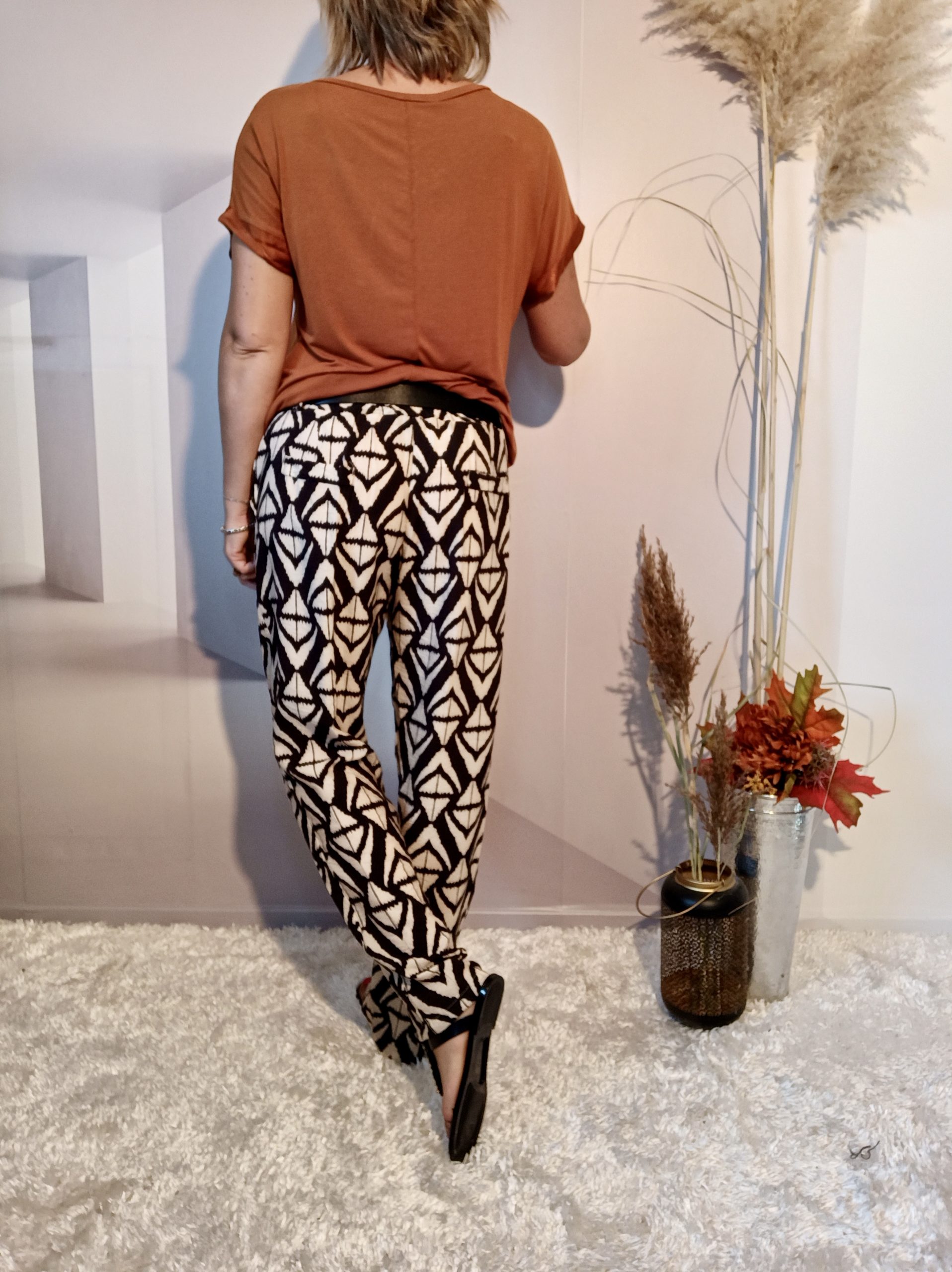 Pantalon Ethnique Noir – Image 6
