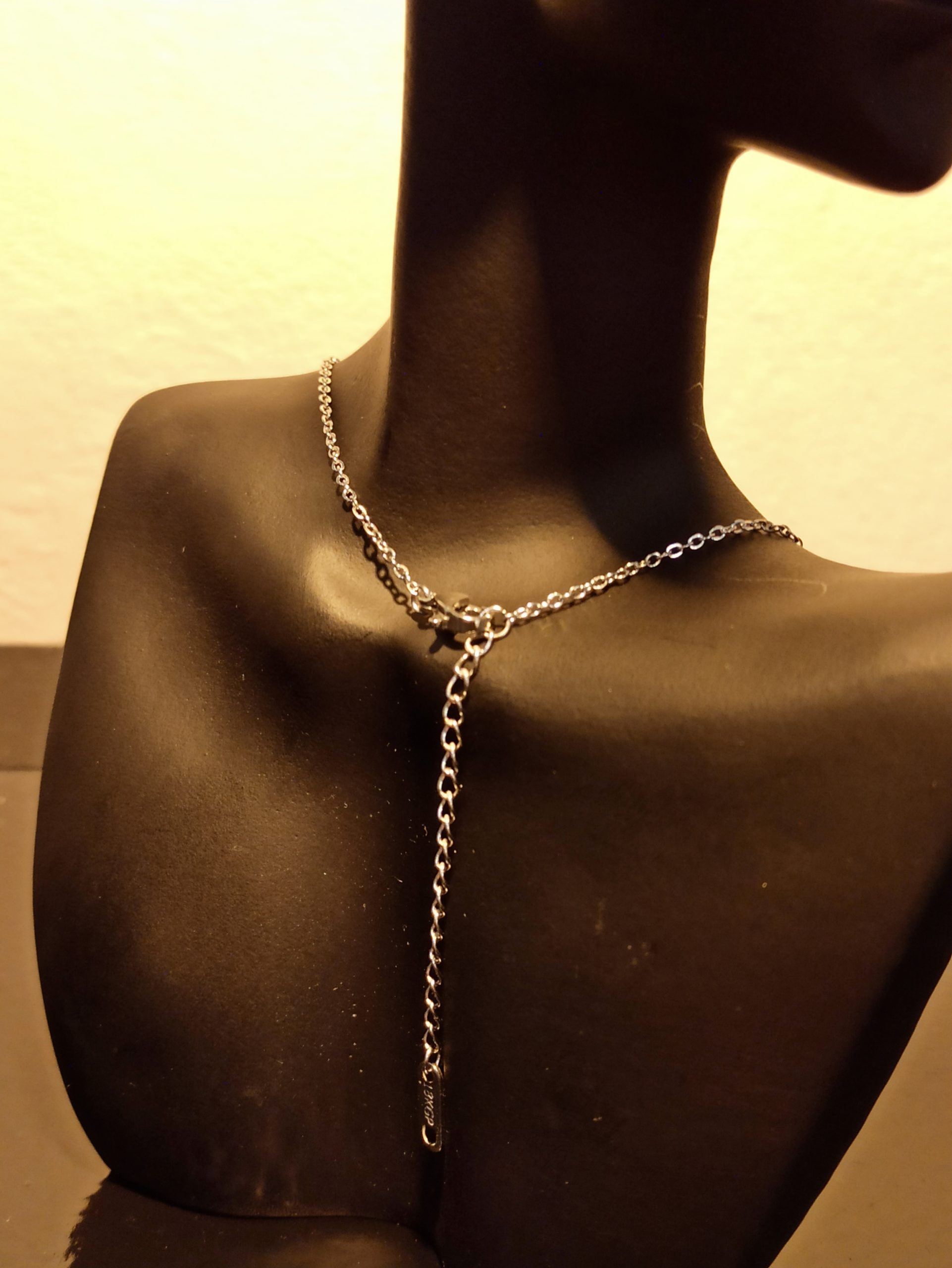 Collier Trèfle Acier – Image 3