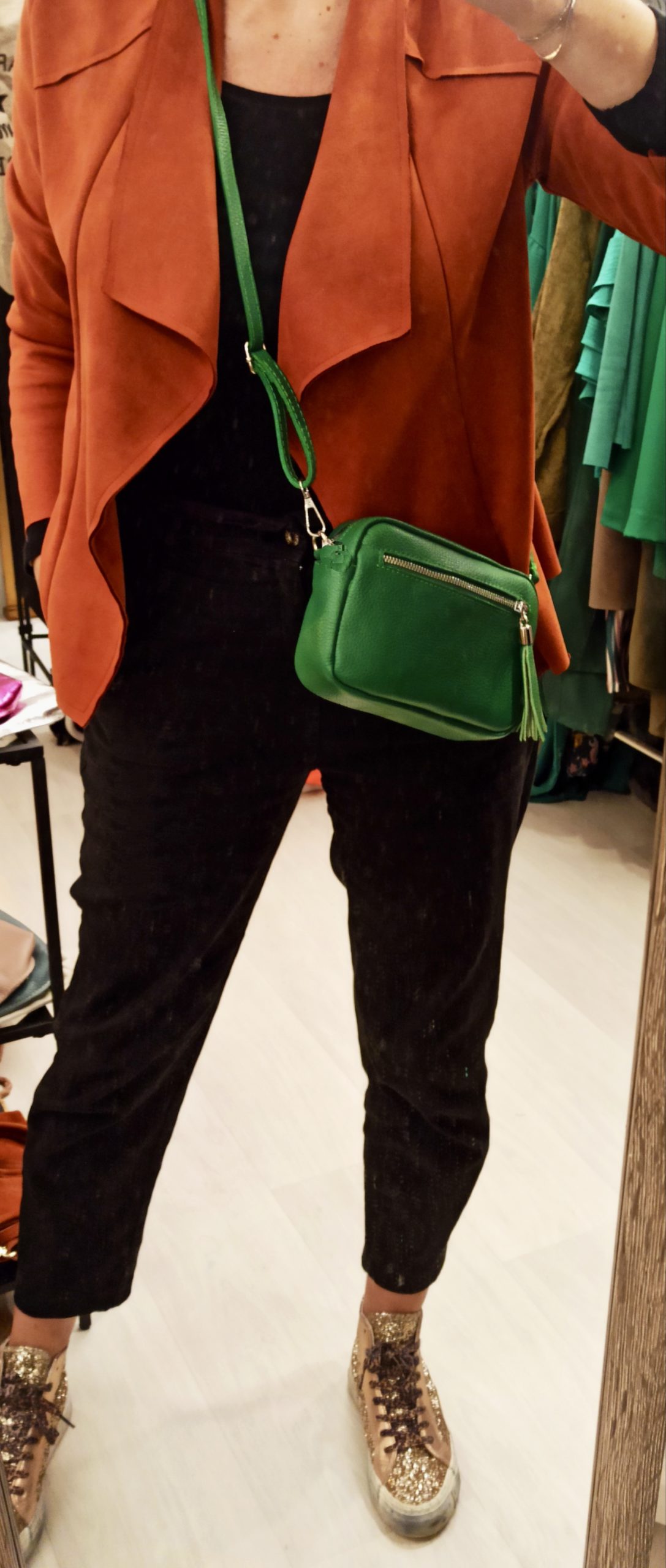 Sac Bandoulière Vert – Image 4