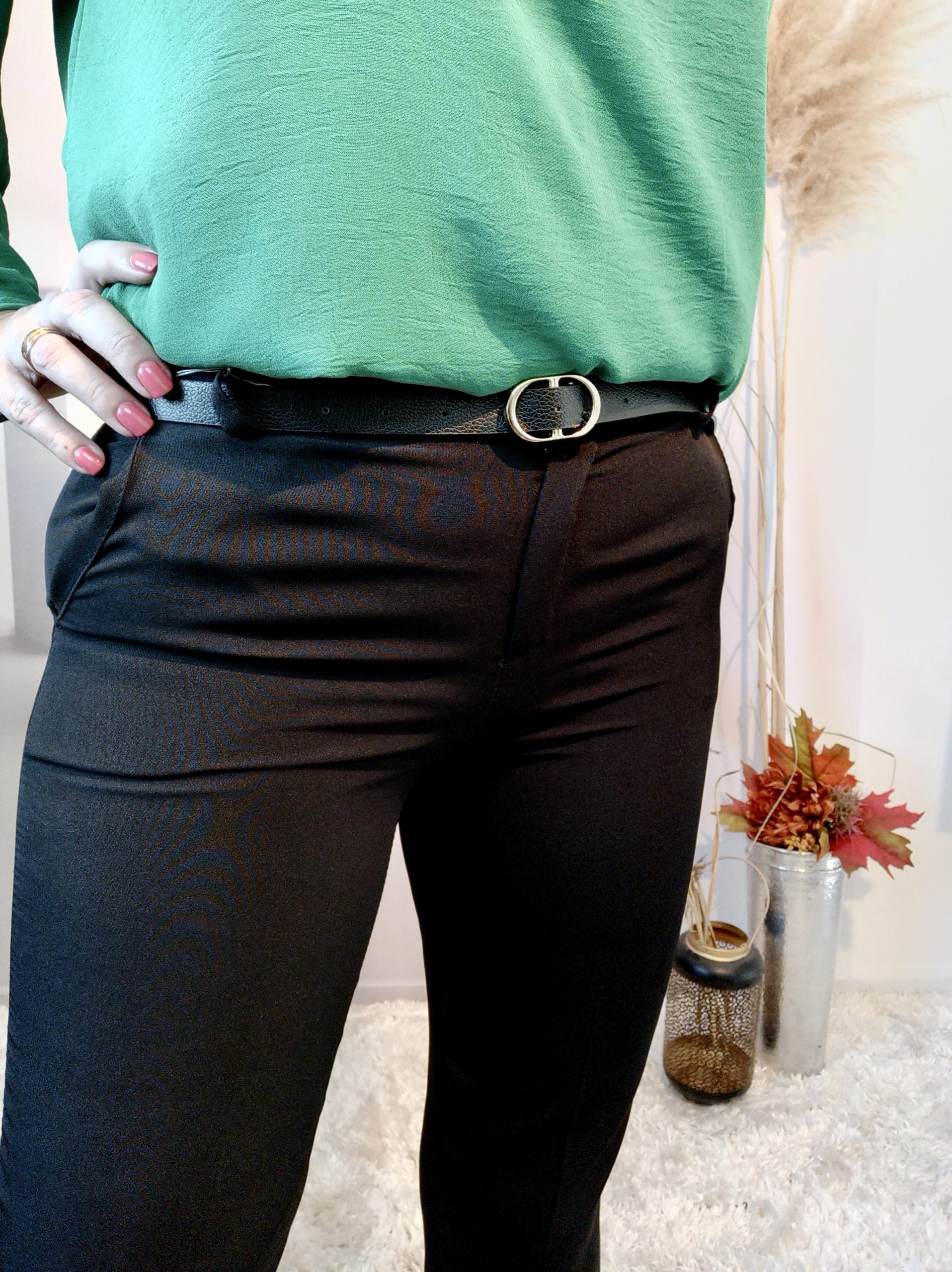 Pantalon Droit Noir – Image 5