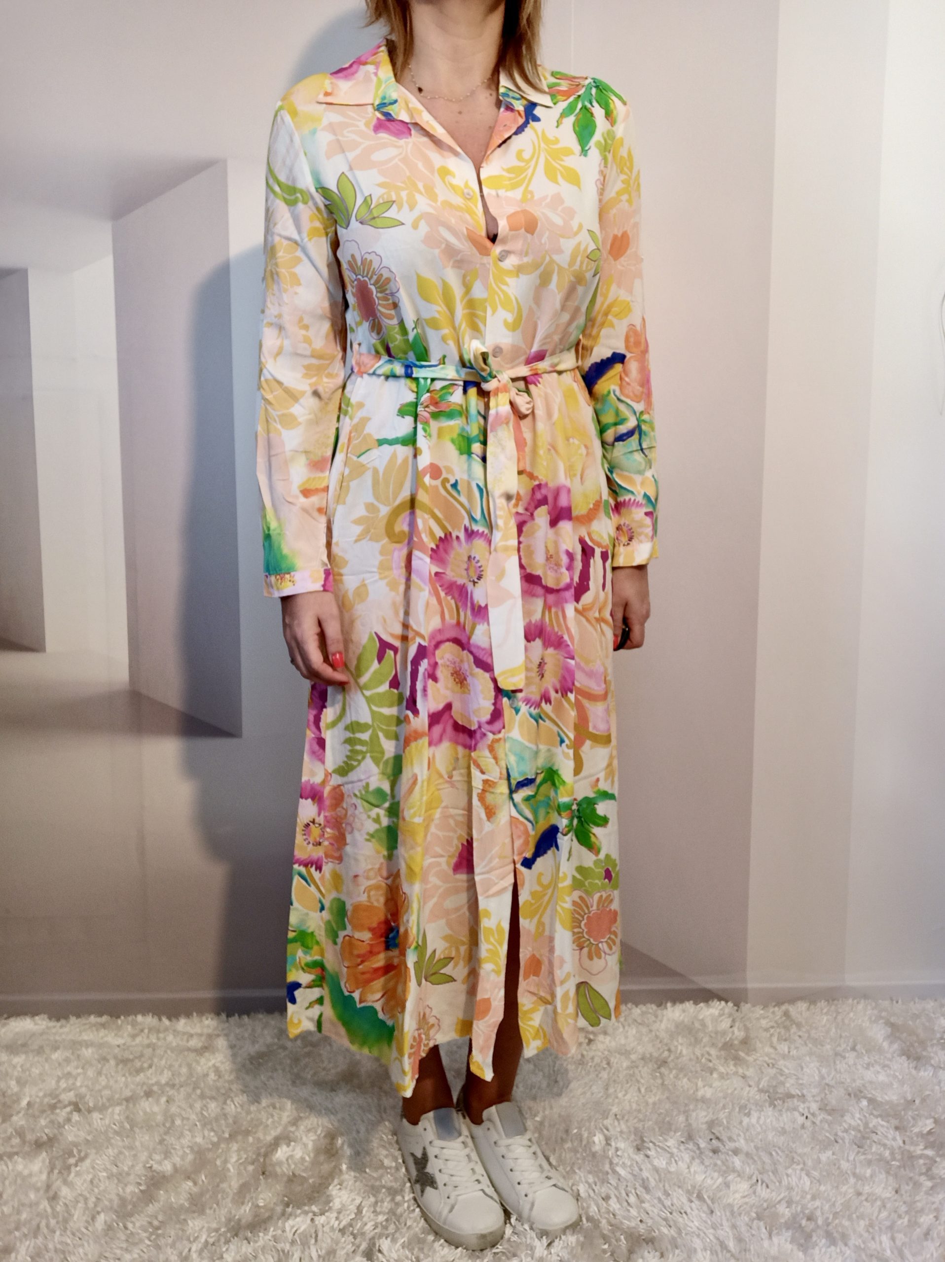 Robe Chemise Jaune – Image 2