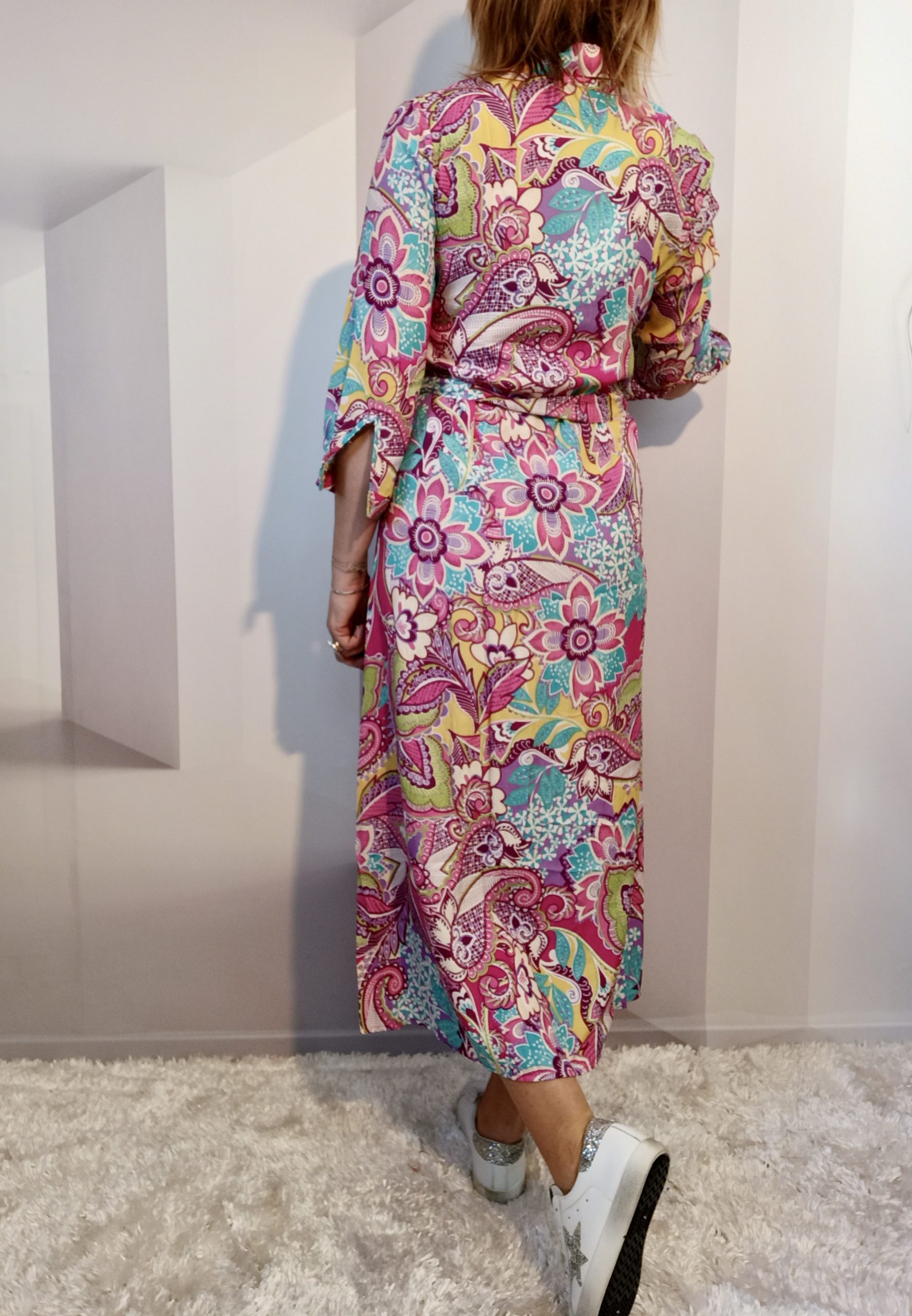 Robe Chemise Fushia – Image 4