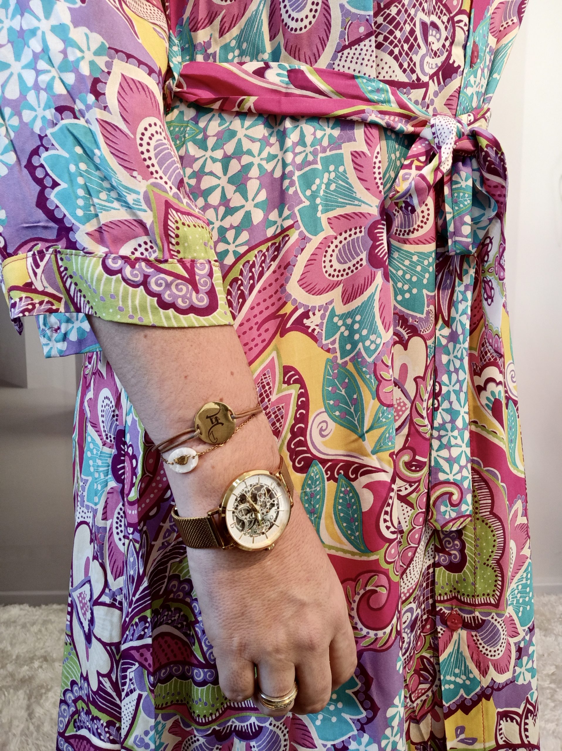 Robe Chemise Fushia – Image 6