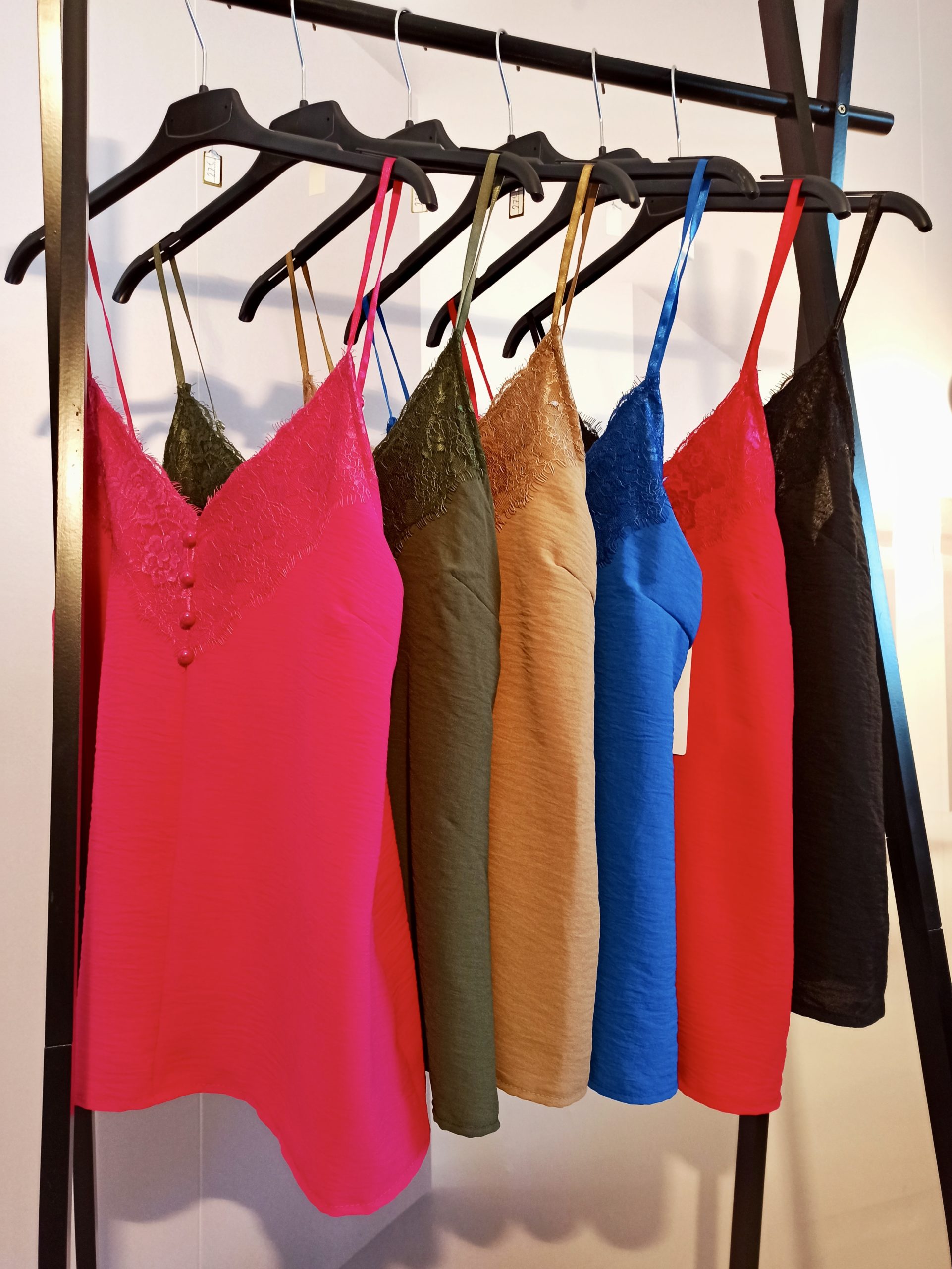 Débardeur Dentelle Fushia – Image 6