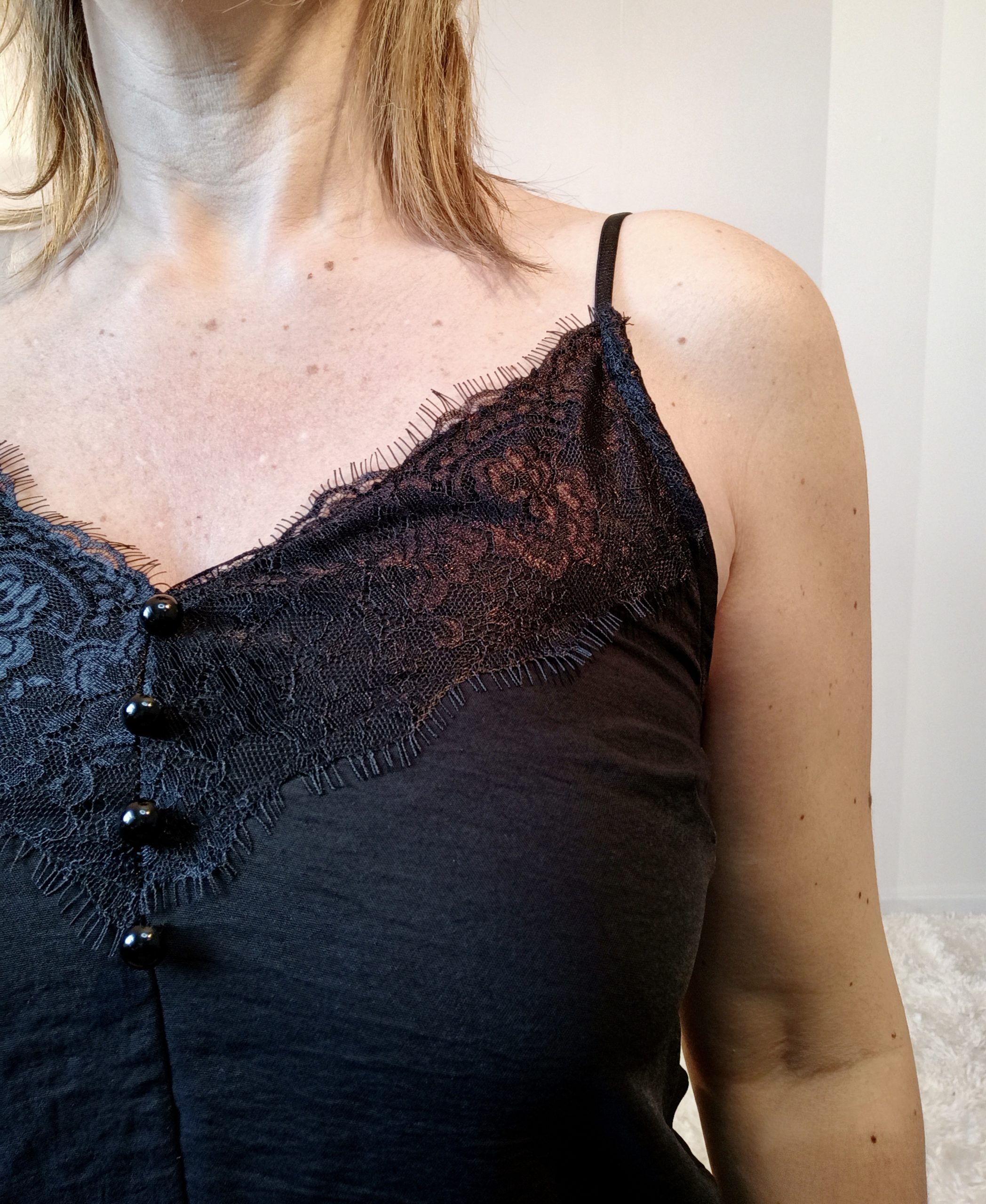 Débardeur Dentelle Noir – Image 2