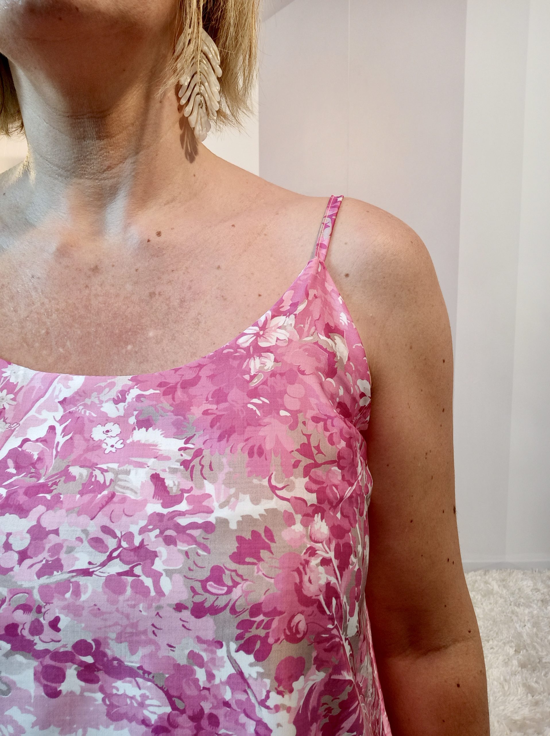 Débardeur Fleural Rose – Image 5