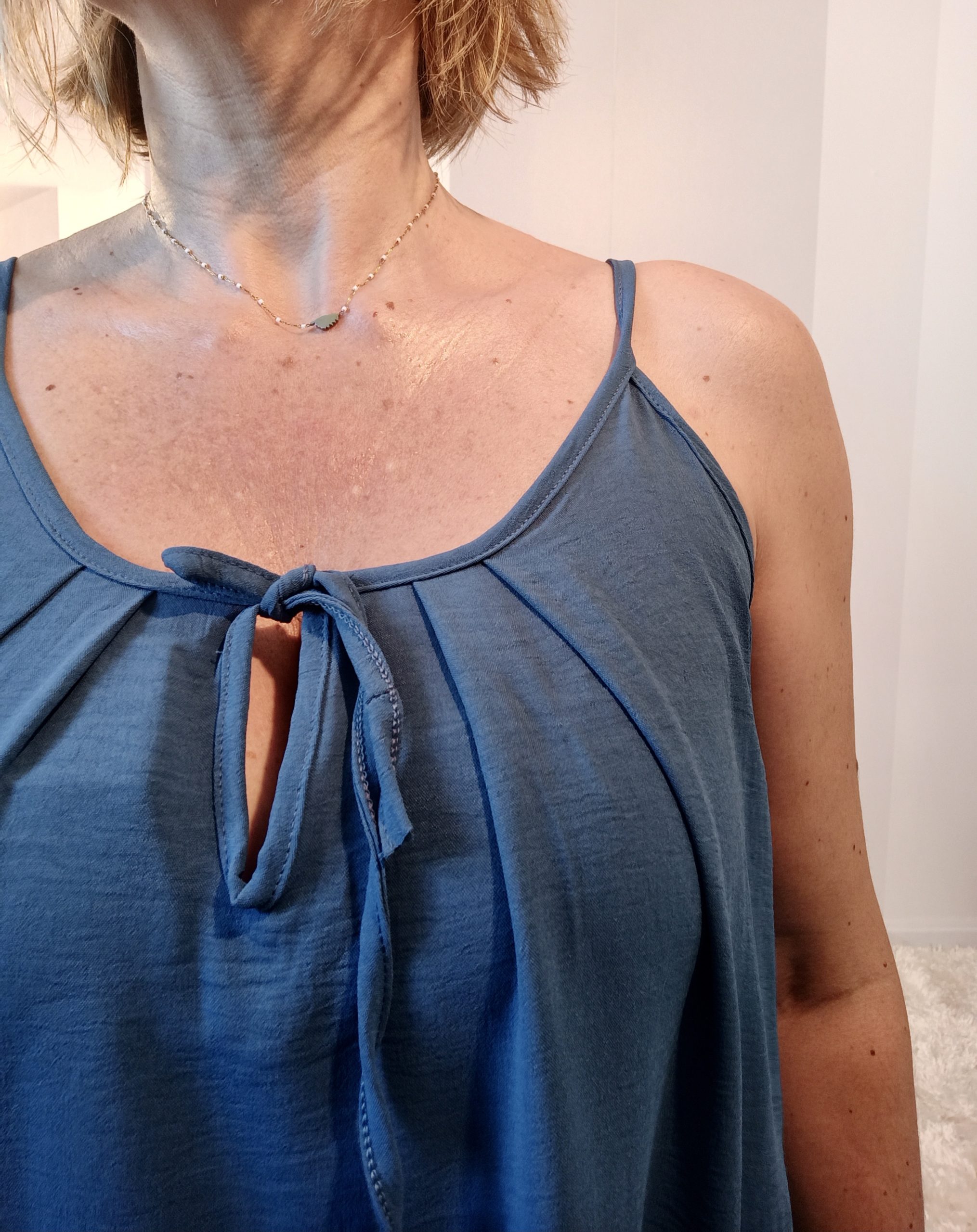 Robe Bretelle Bleu Jean – Image 5