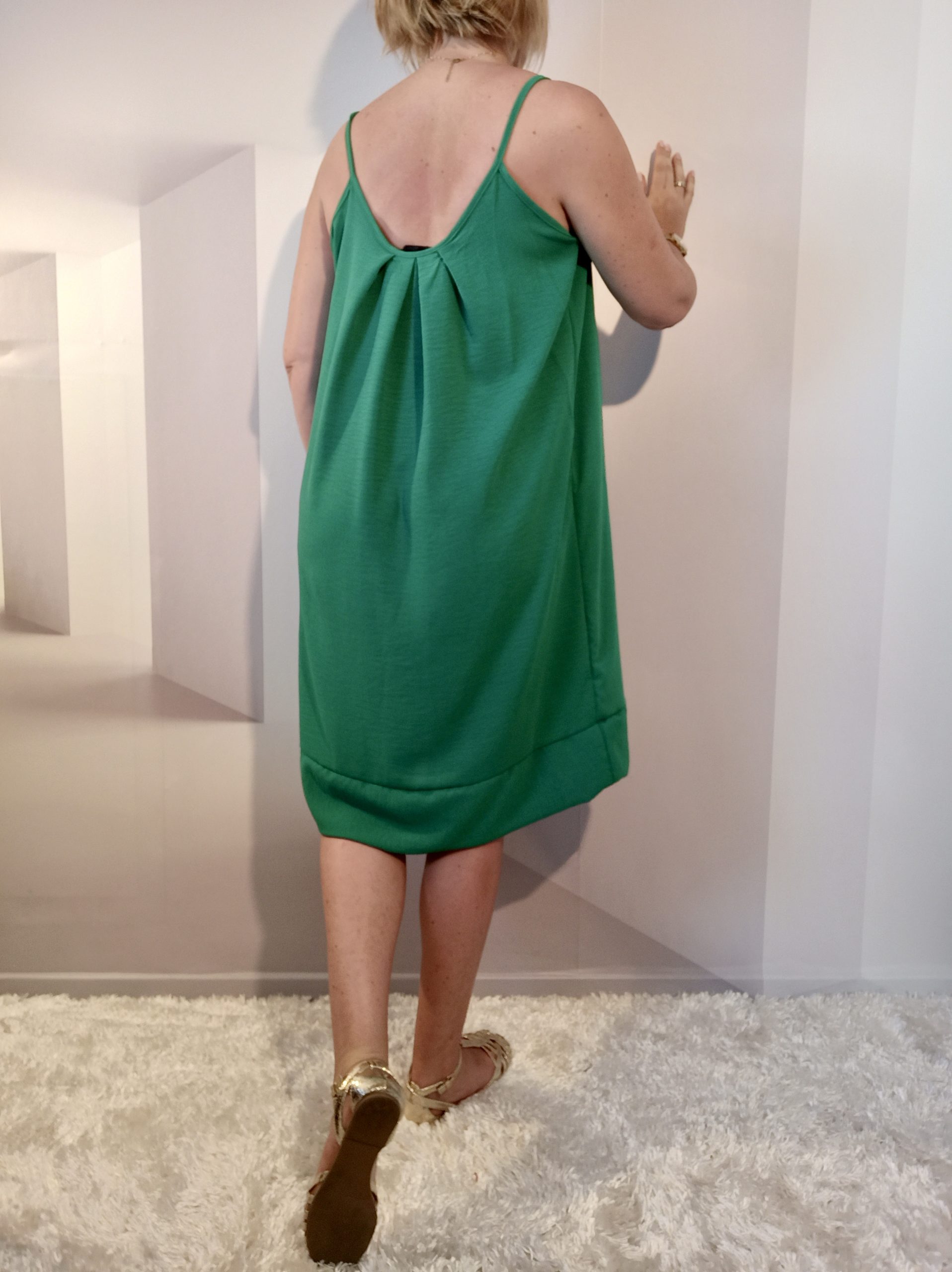 Robe Bretelle Vert – Image 4