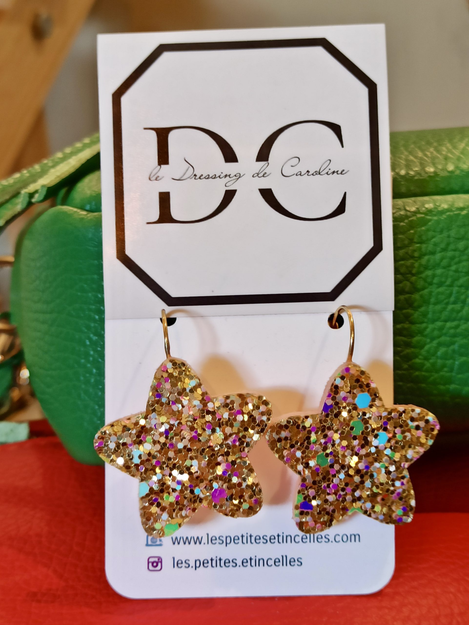 Broucles d'oreilles Etoile
