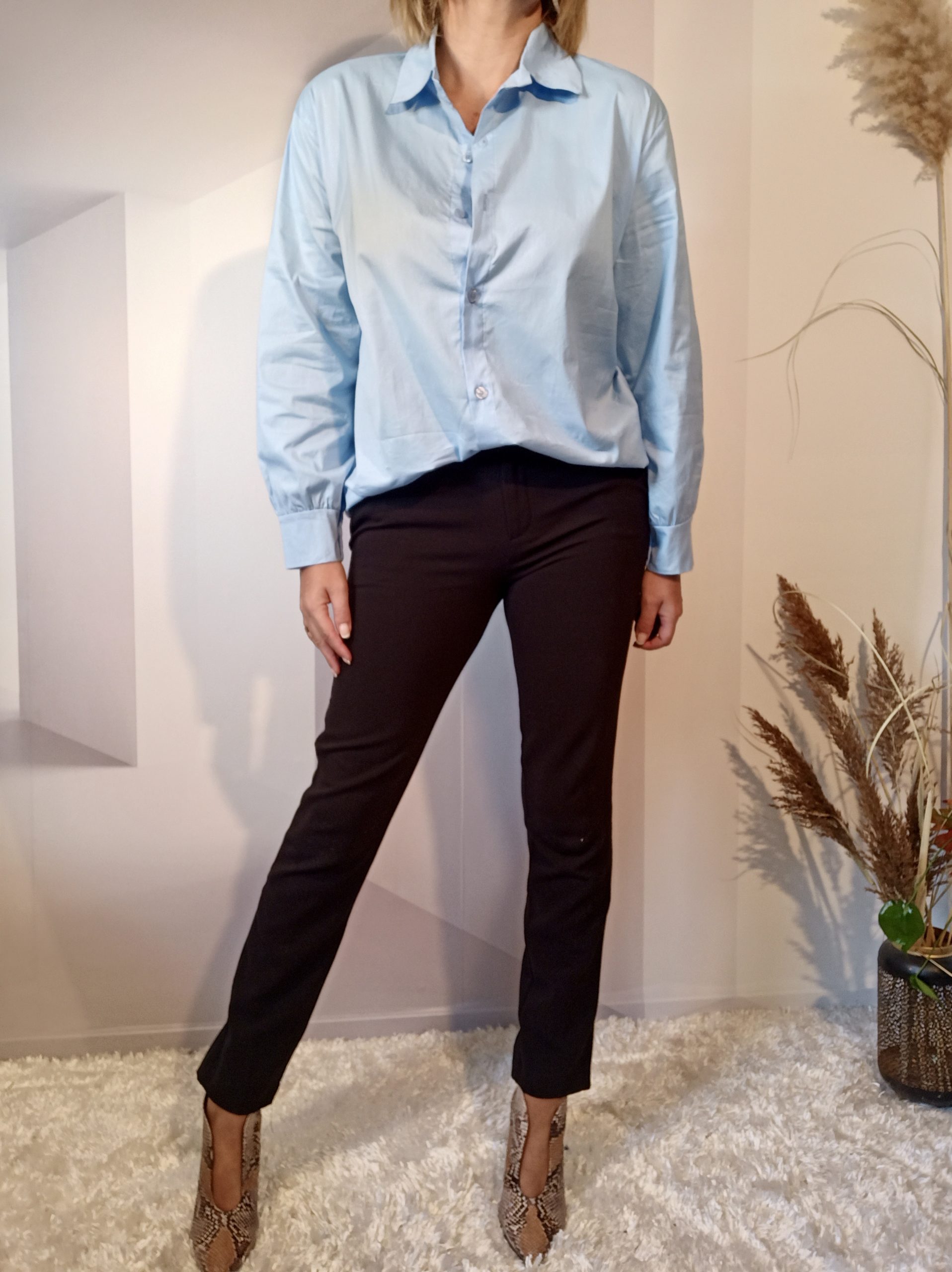 Chemise Classique Bleu