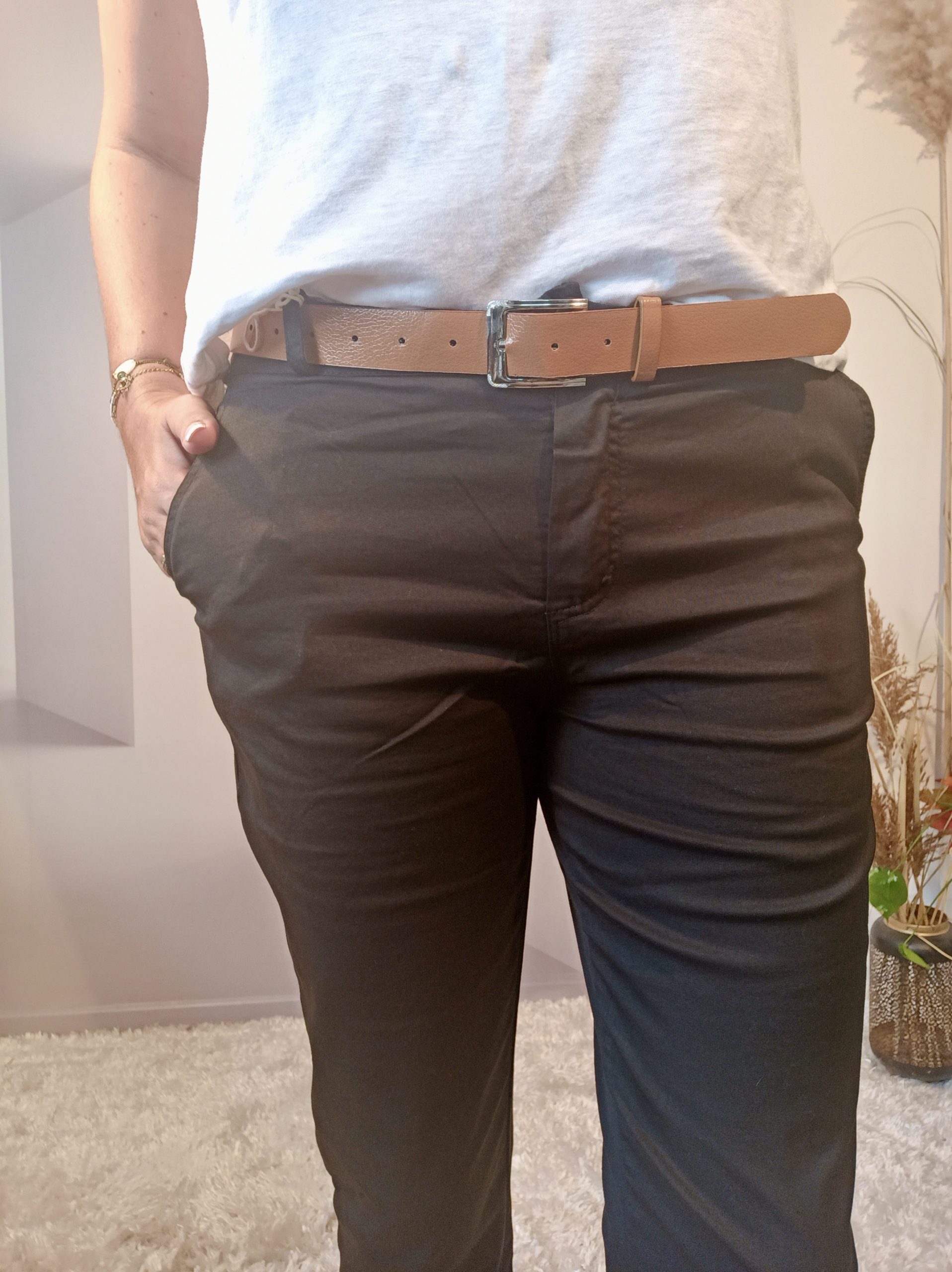 Chino Léger Noir – Image 5