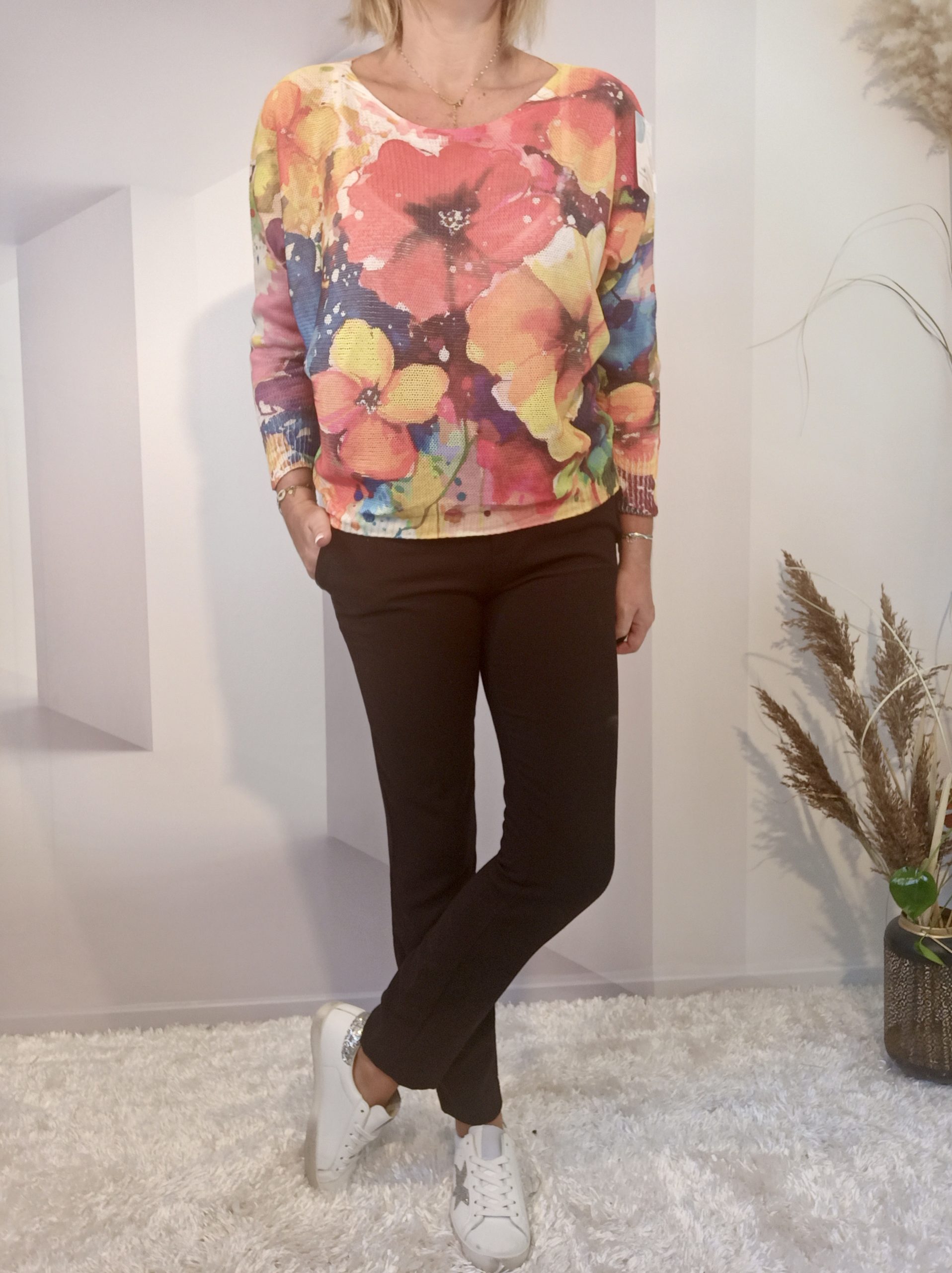 Pull Léger Fleurie – Image 5