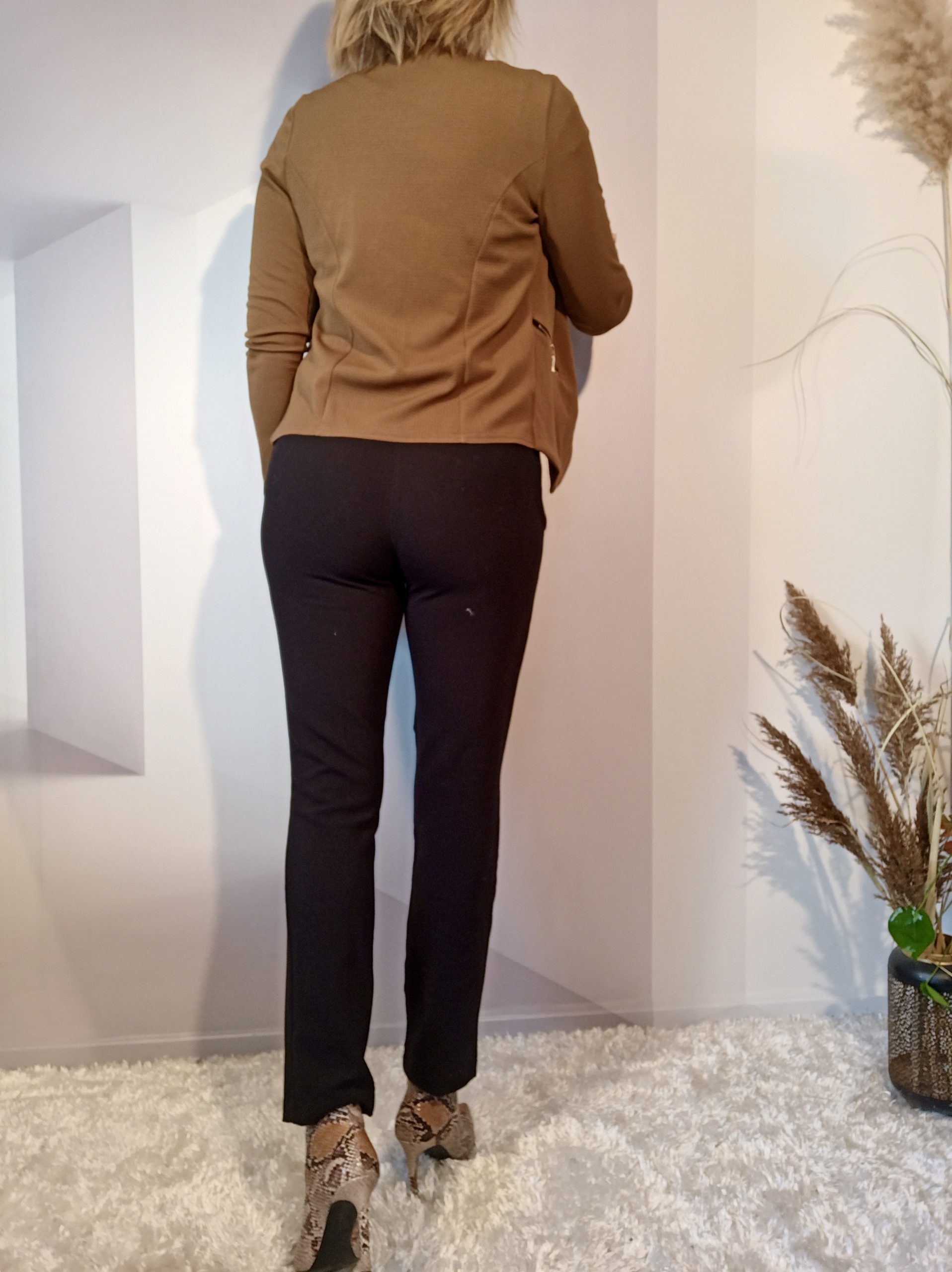 Blazer Gaufré Camel – Image 4