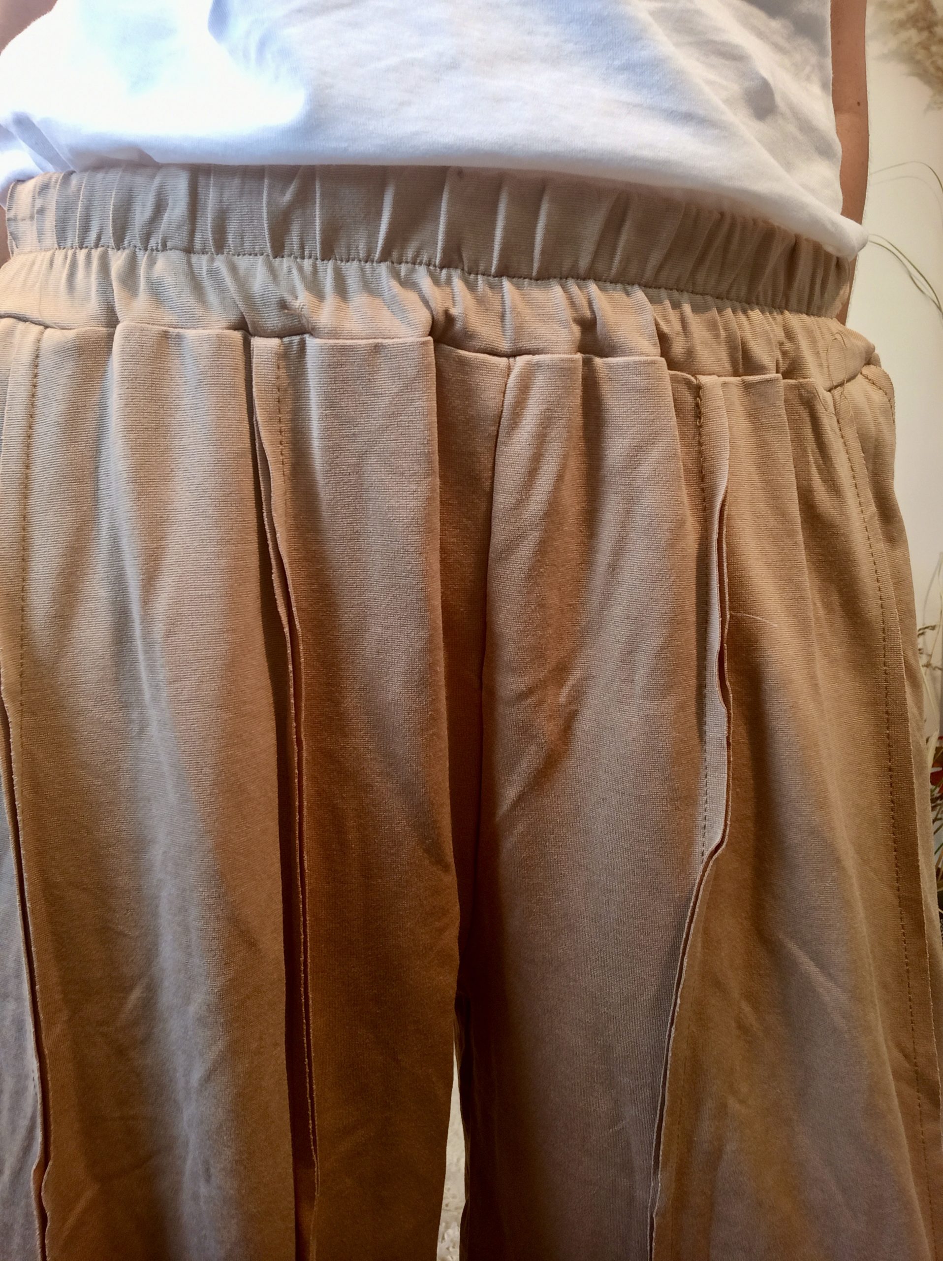 Pantalon Large Ocre – Image 7