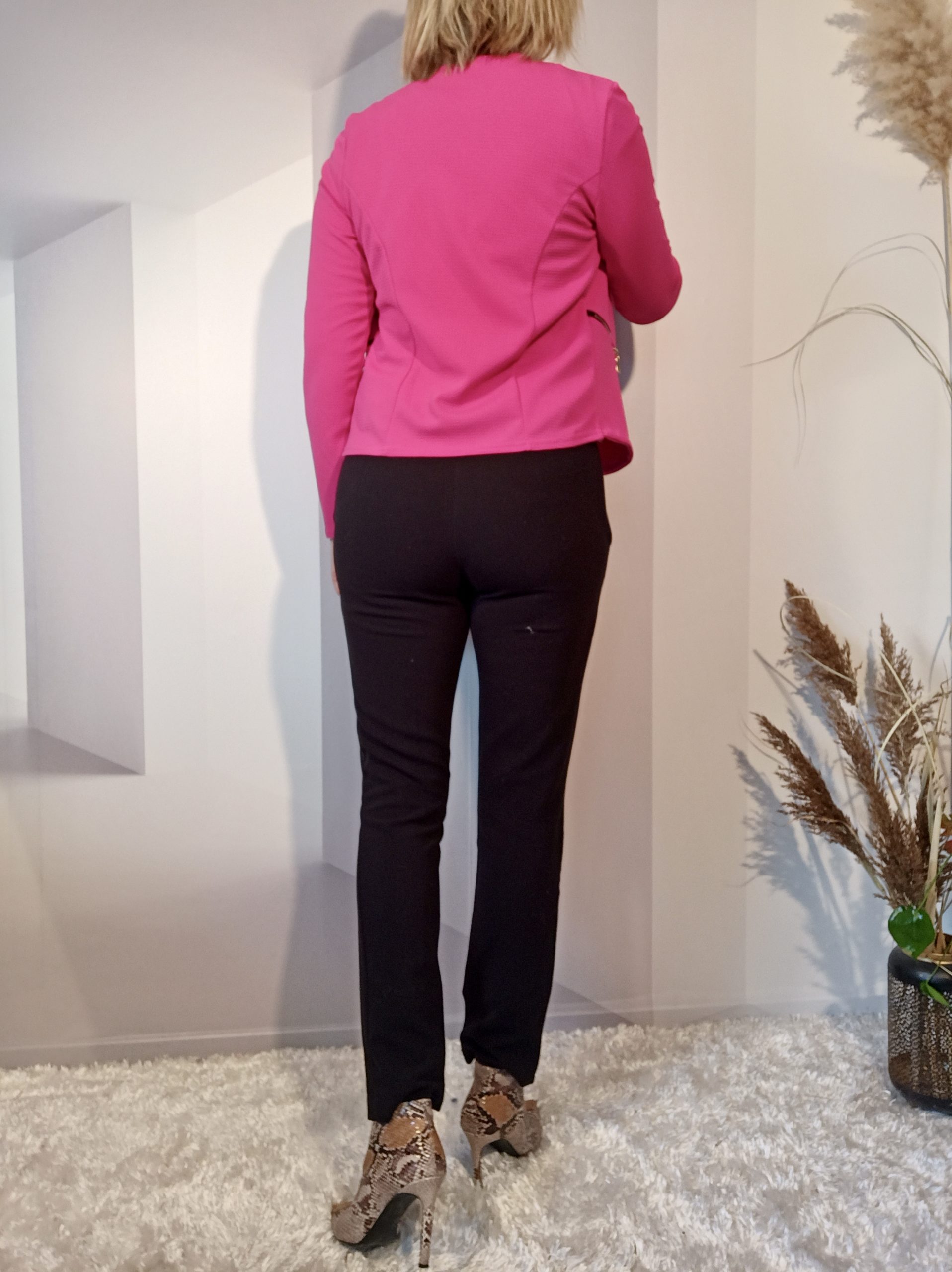 Blazer Gaufré Fushia – Image 4