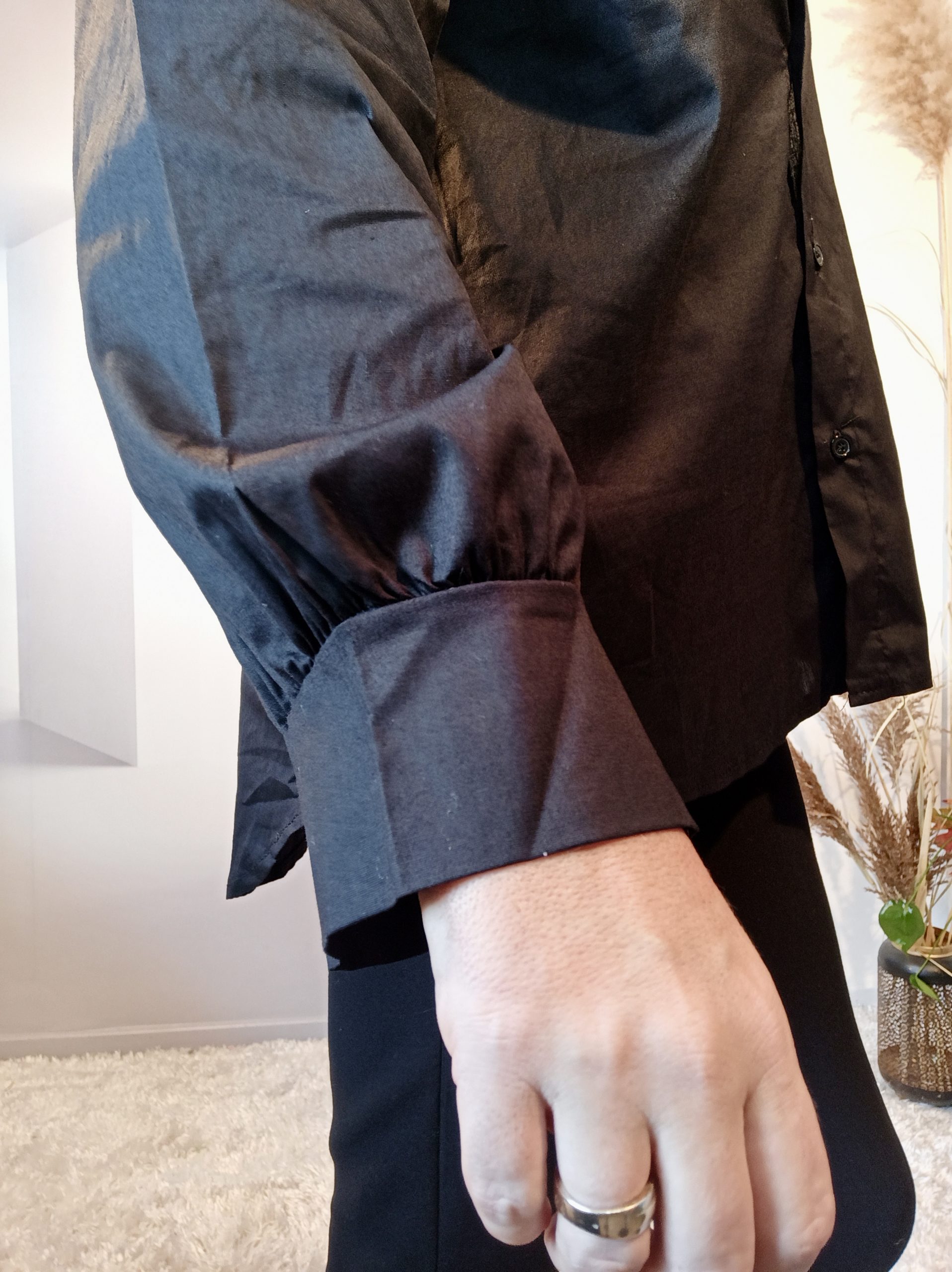 Chemise Classique Noir – Image 5